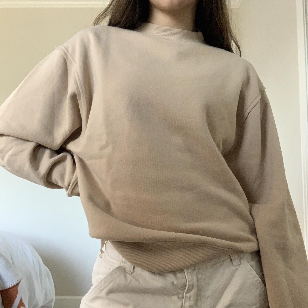 Alo Women's Tan Sweatshirt | Depop