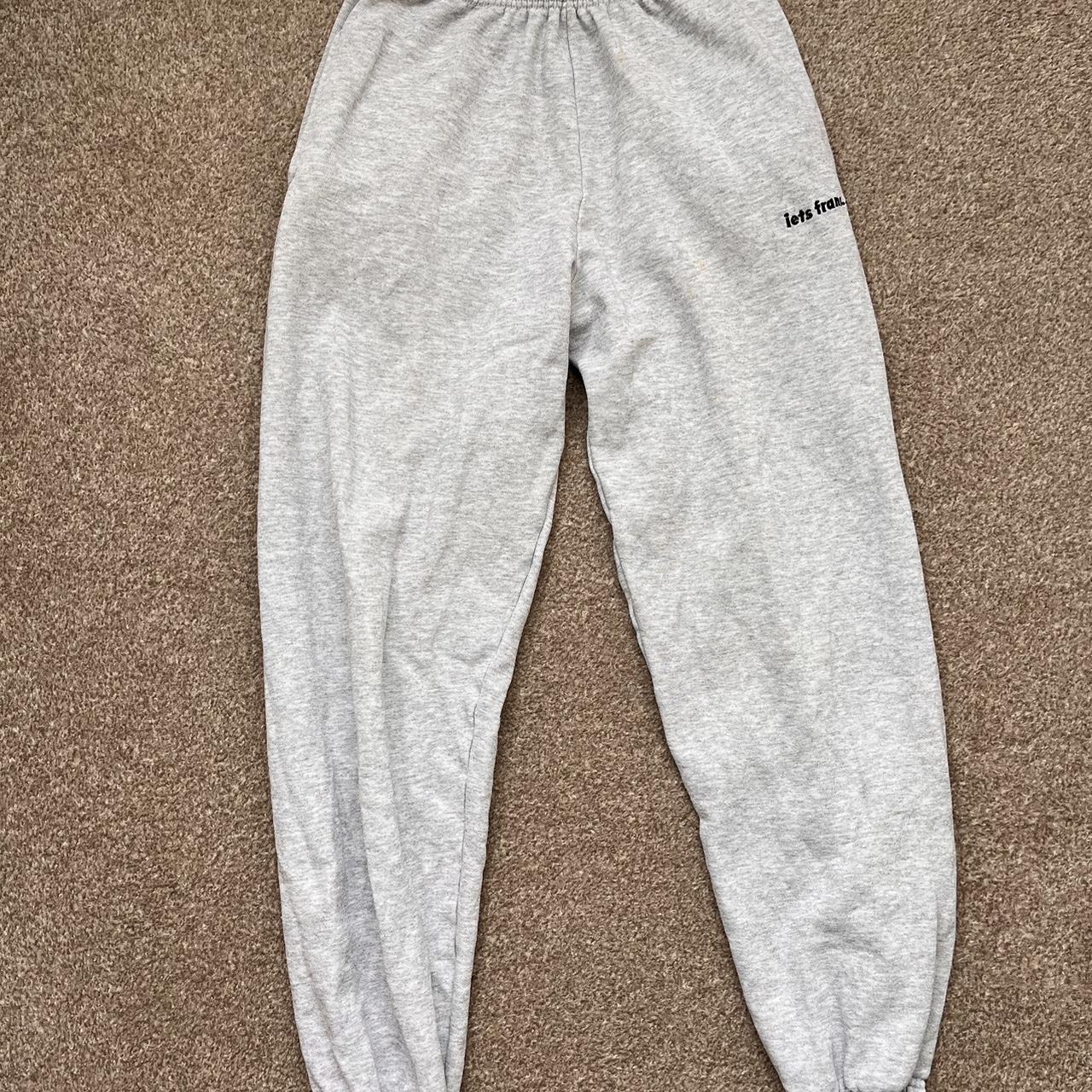 Urban outfitters grey joggers Super flattering and... - Depop