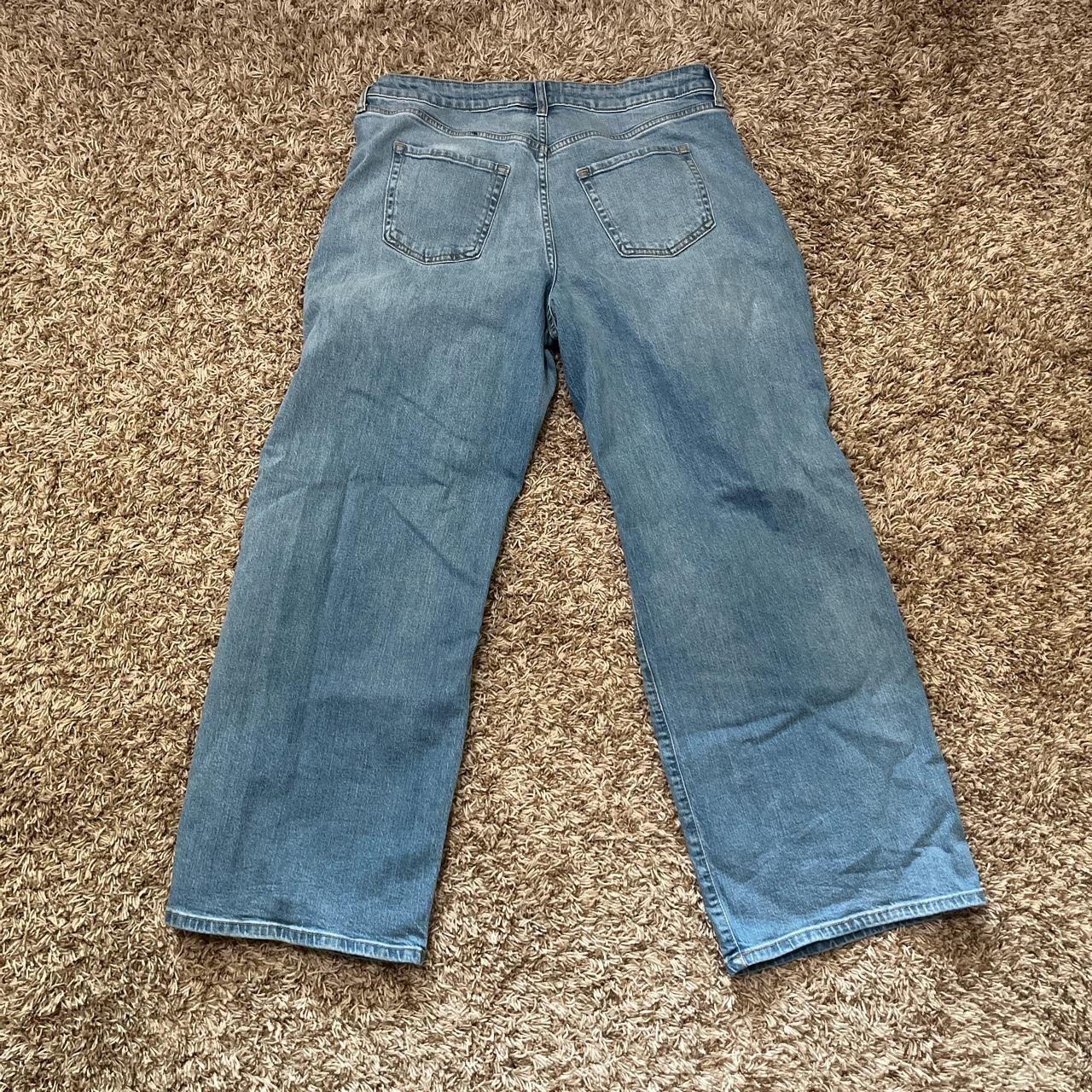 baggy af wild fable jeans size 14 5'9 for... - Depop