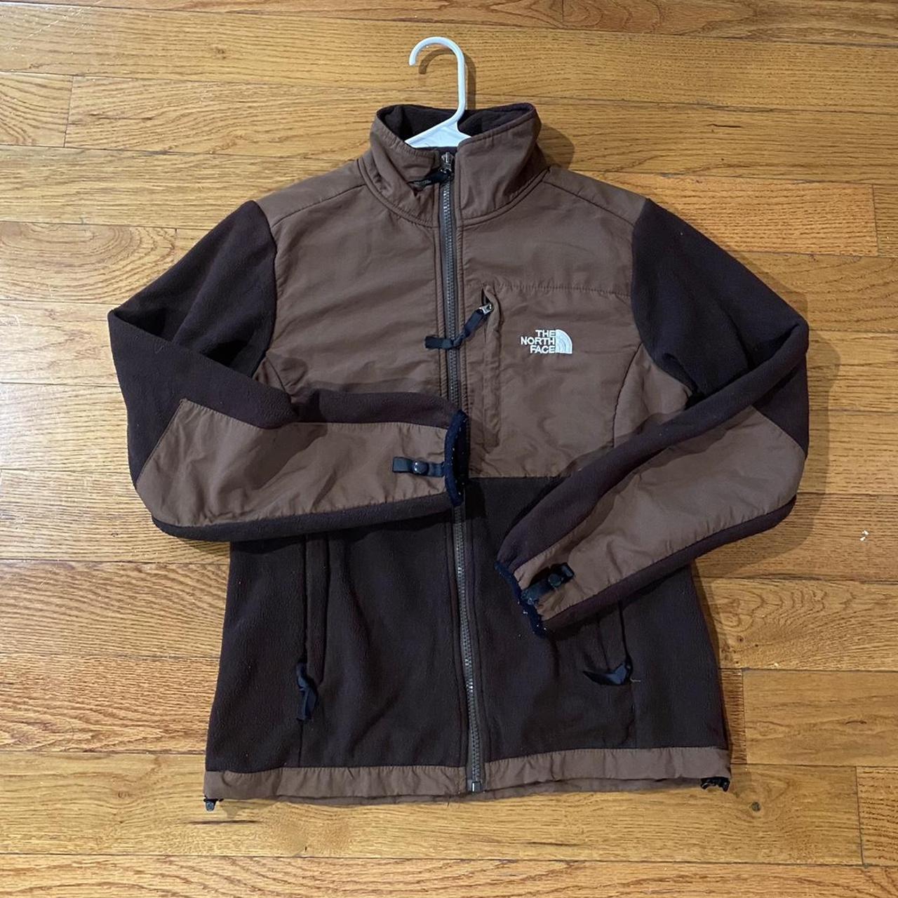 Brown The North Face Denali Sz S (18.5x23) Vintage... - Depop