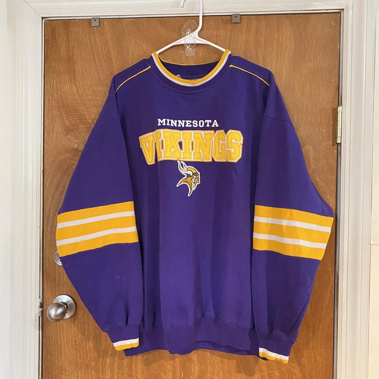 VINTAGE Minnesota Vikings Crewneck SZ XL!