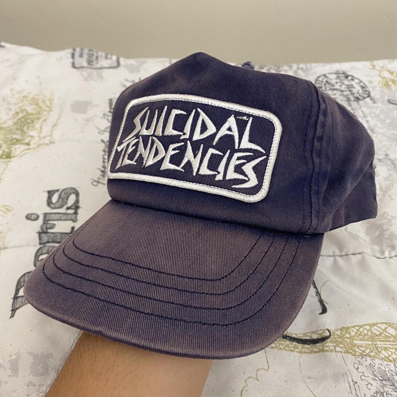 Obey Suicidal Tendencies Hat, Sz OS , Sunfaded vintage...