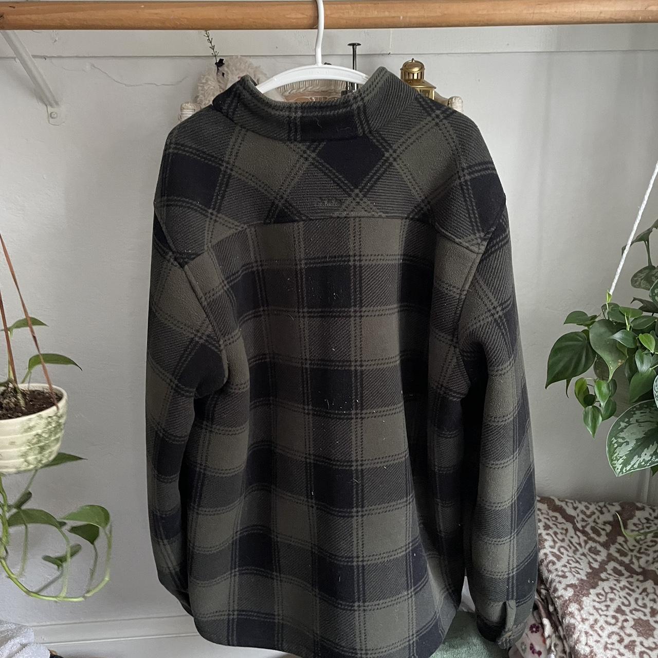 Vintage Cabelas oversized Sherpa lined flannel. Depop