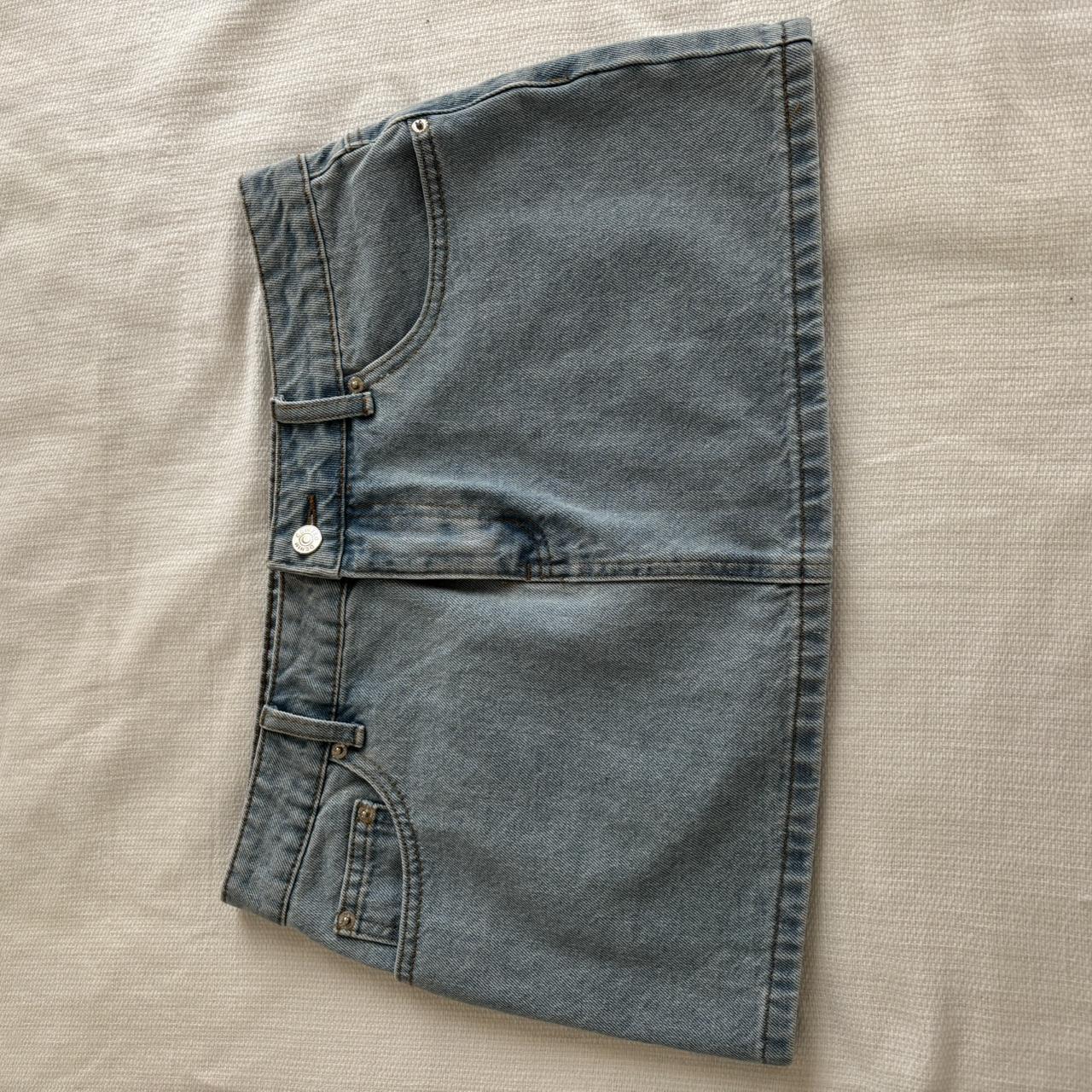 Edikted Women's Skirt - White/Blue - M – Edikted … - image 3