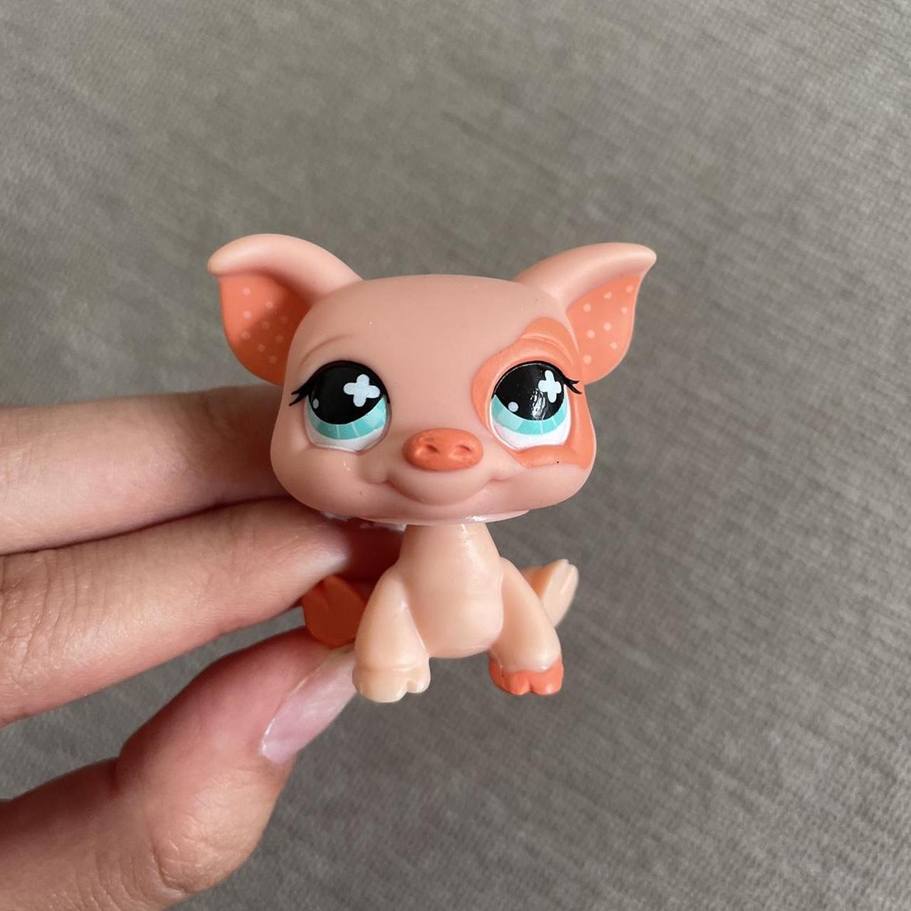 lps littlest pet shop custom christmas bear! ooak! - Depop