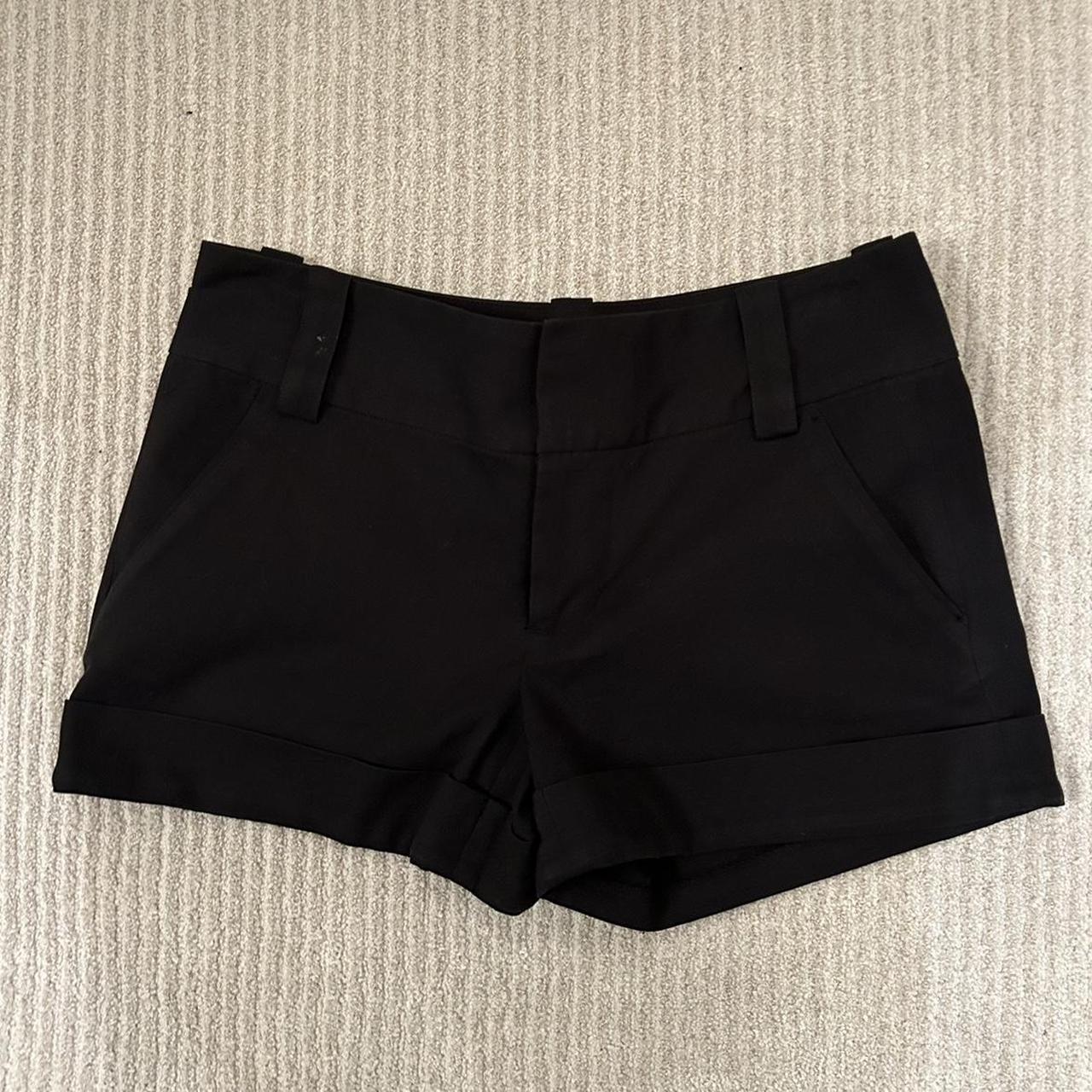 Micro Mini Shorts Black