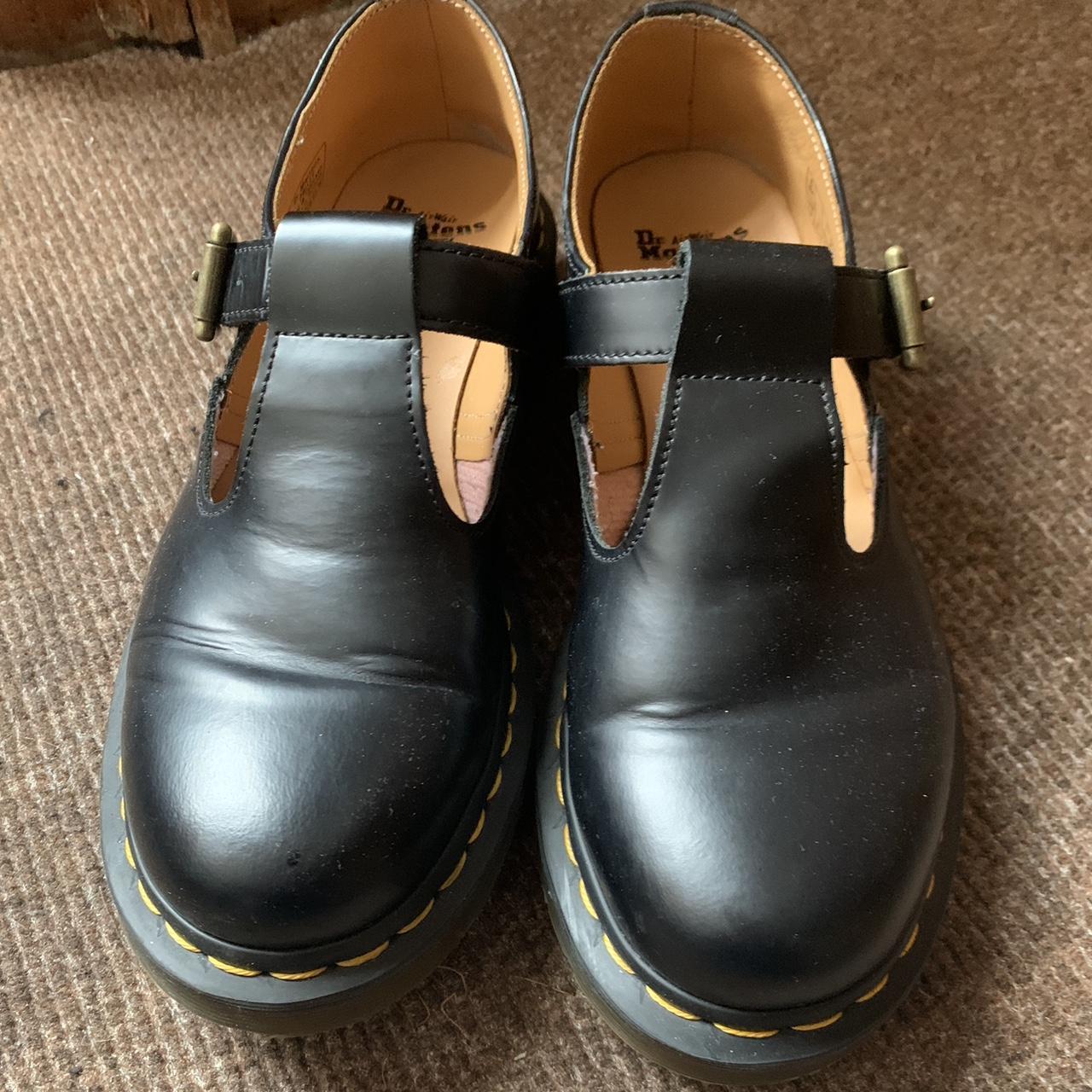 Polley mary jane doc martens! almost brand new just... Depop