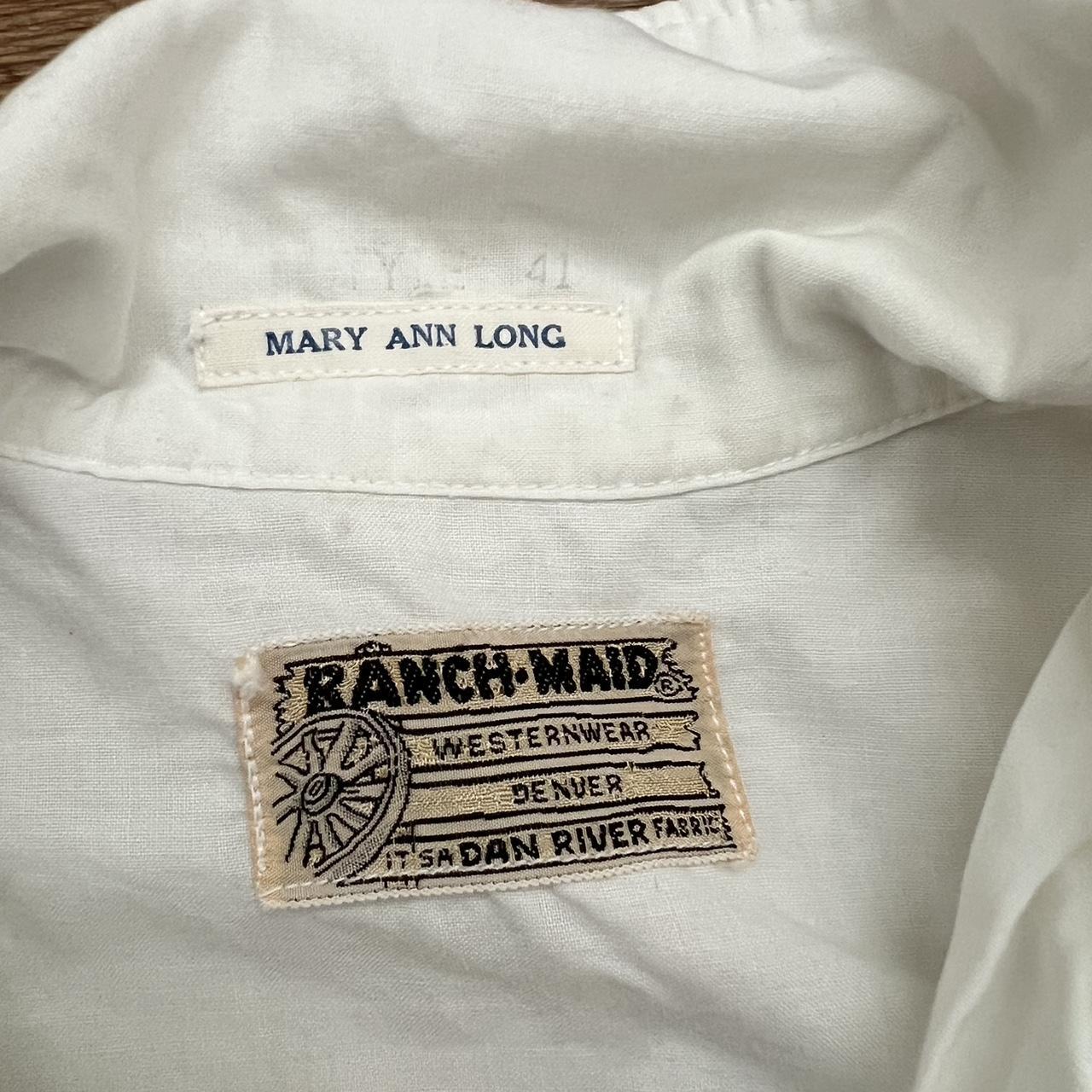 American Vintage Women's Shirt - White - S – VTG … - image 3