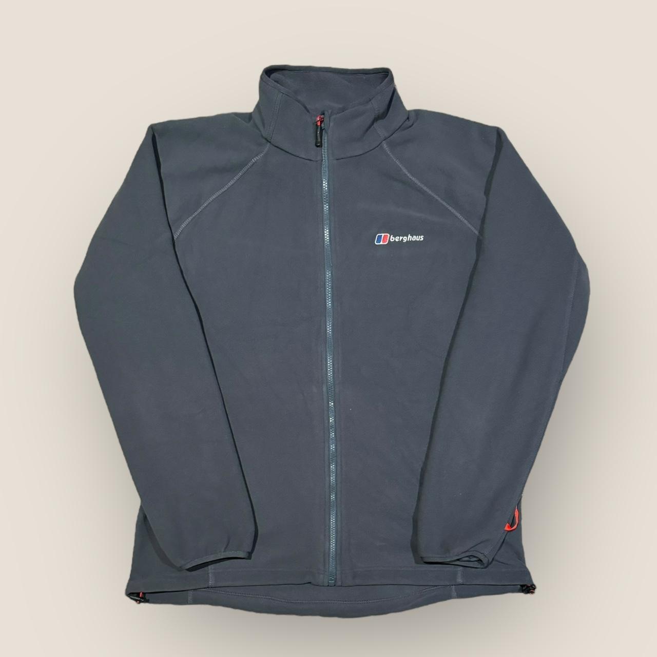 Mens Grey Berghaus Full Zip Fleece Jacket. Size. Depop