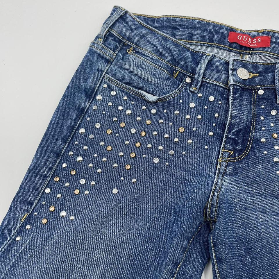 Guess store studded jeans