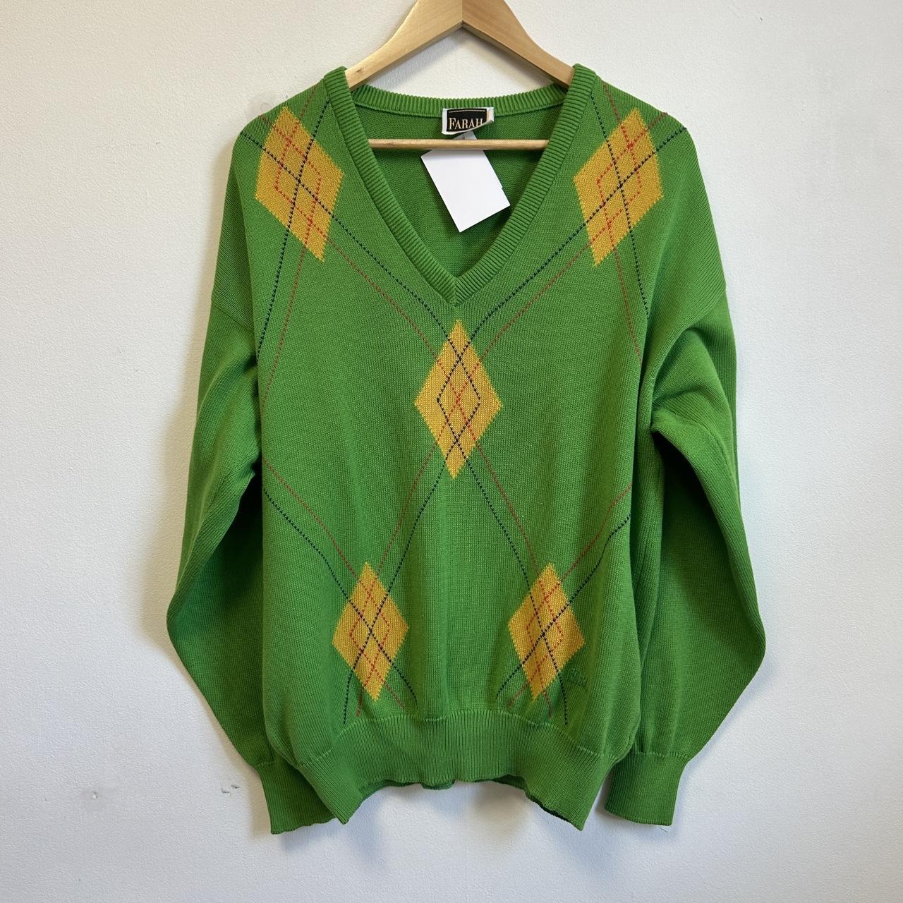 Green farah jumper hotsell