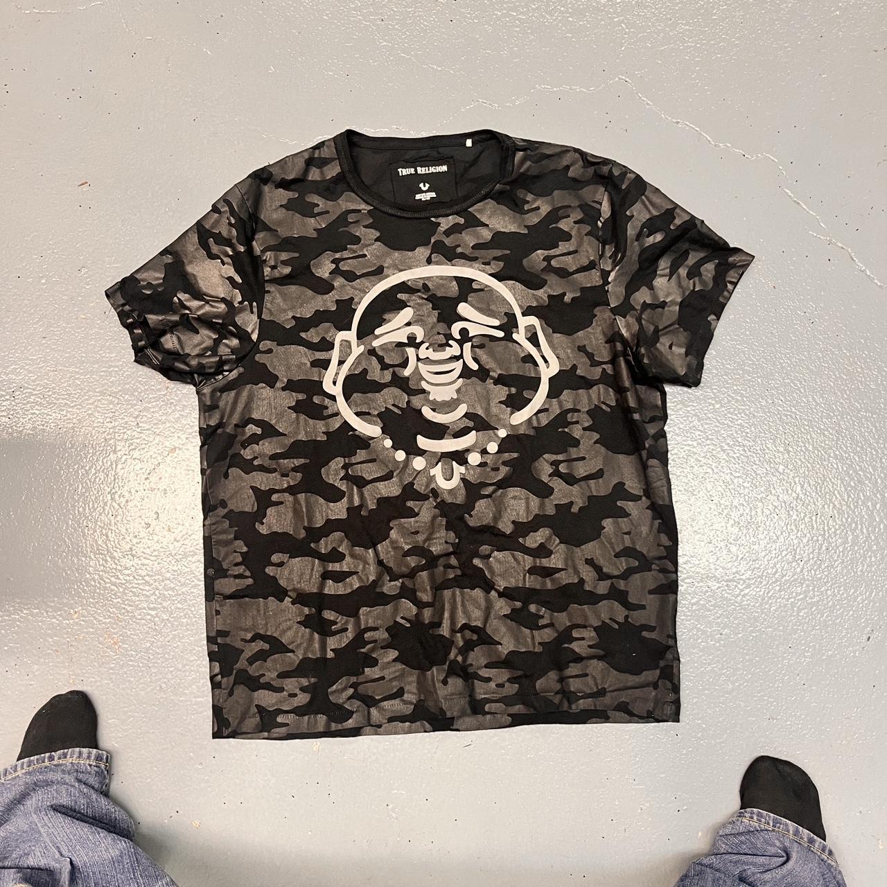 true religion camo tee