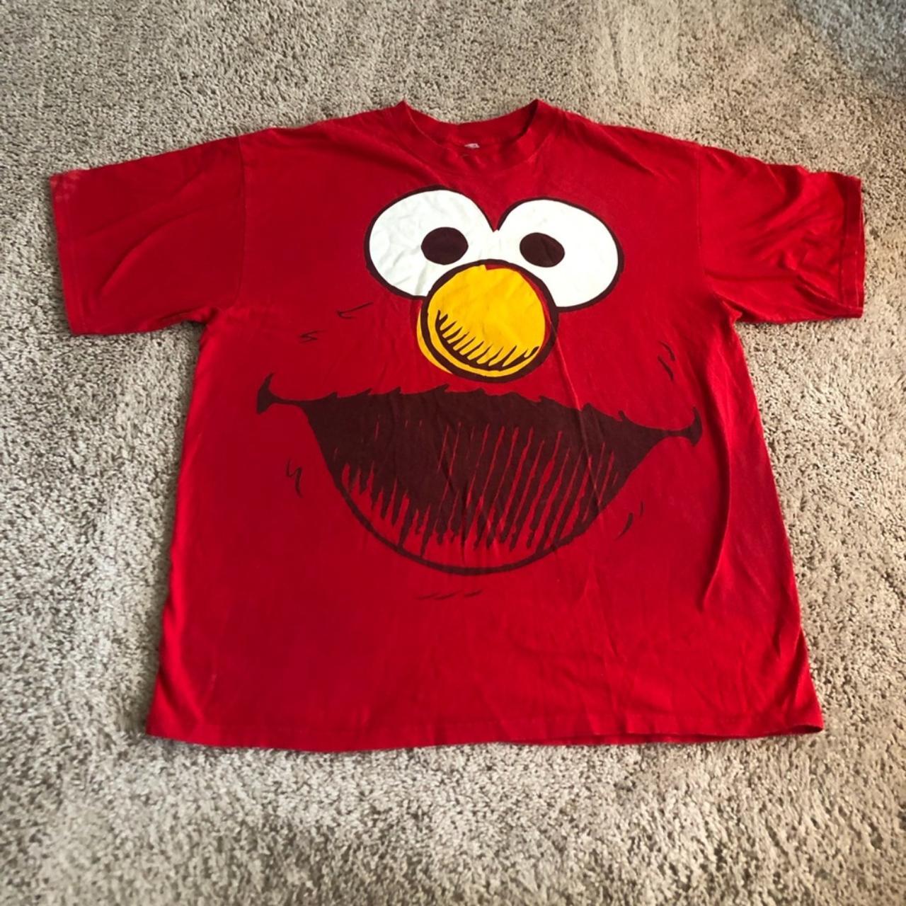 elmo tee shirts for adults