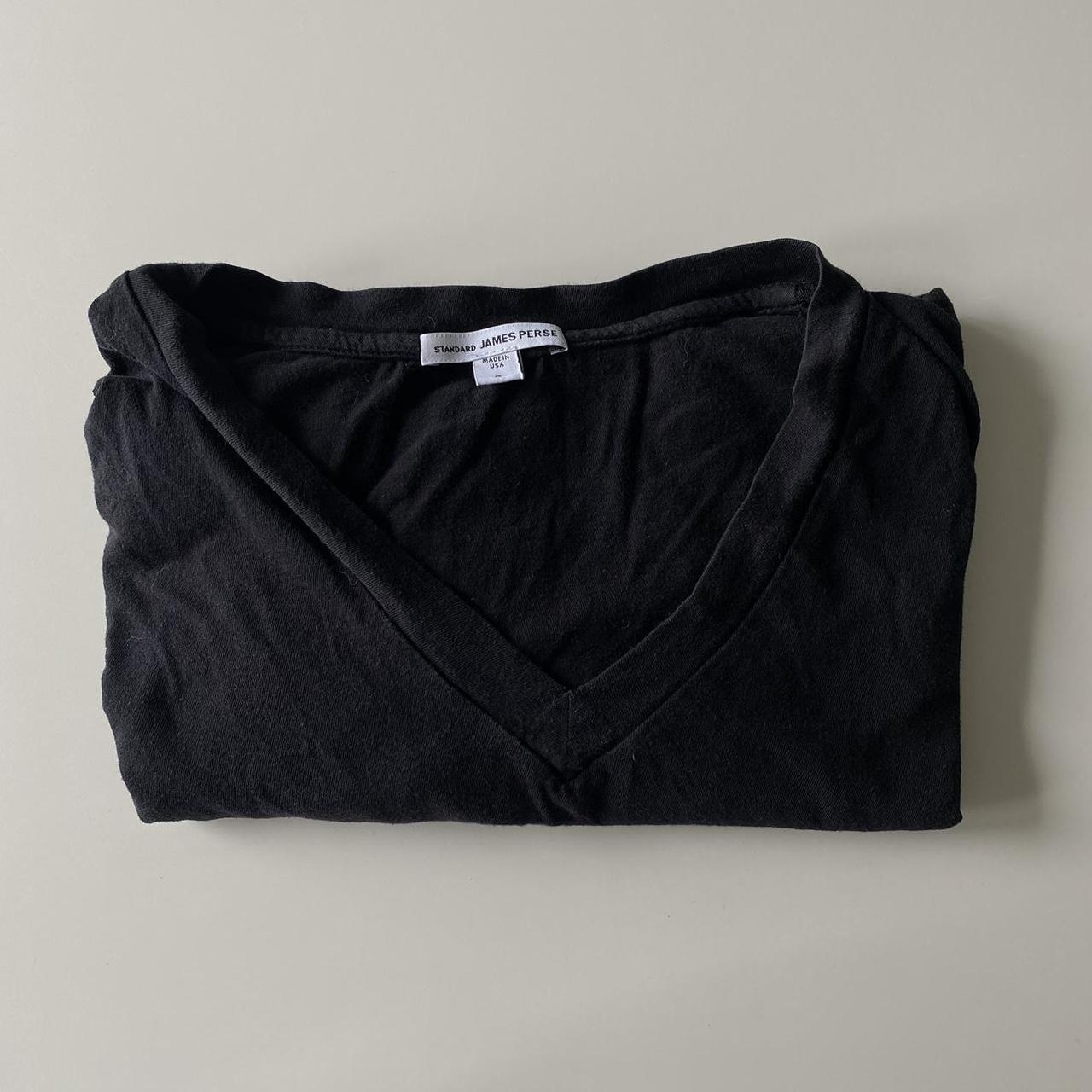 James Perse Women's Black T-shirt
