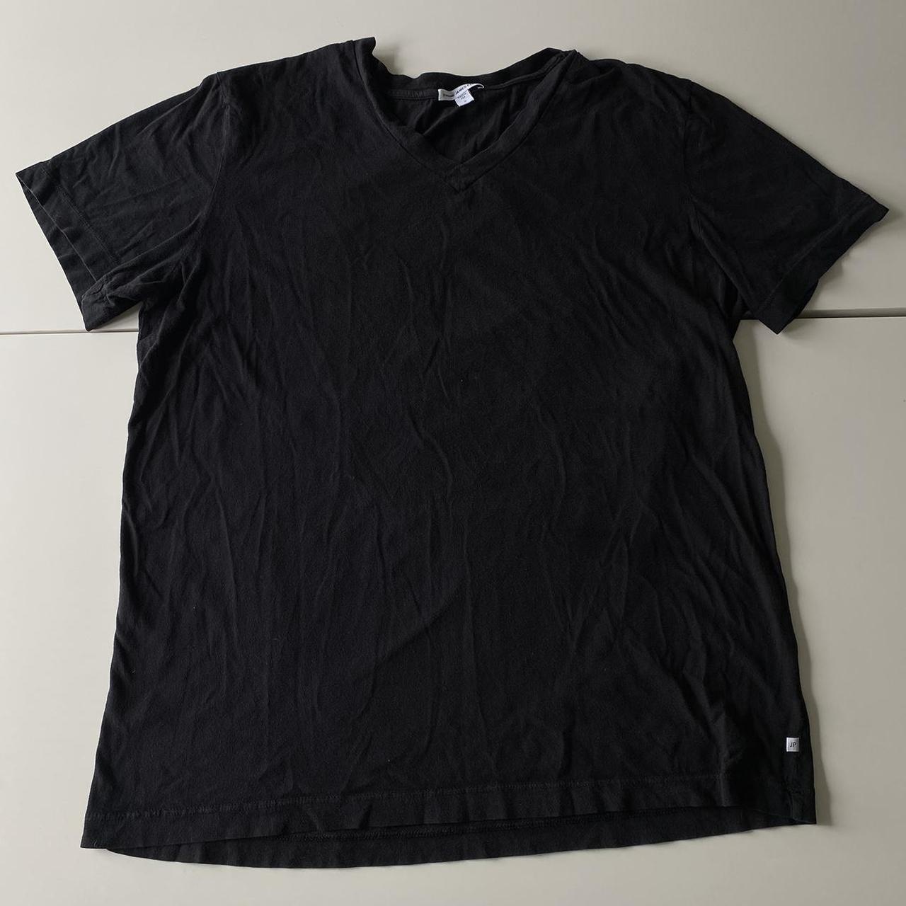James Perse Women's Black T-shirt (2)