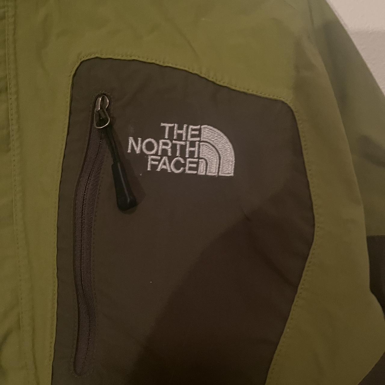 The North Face Men's Green and Brown Jacket Depop