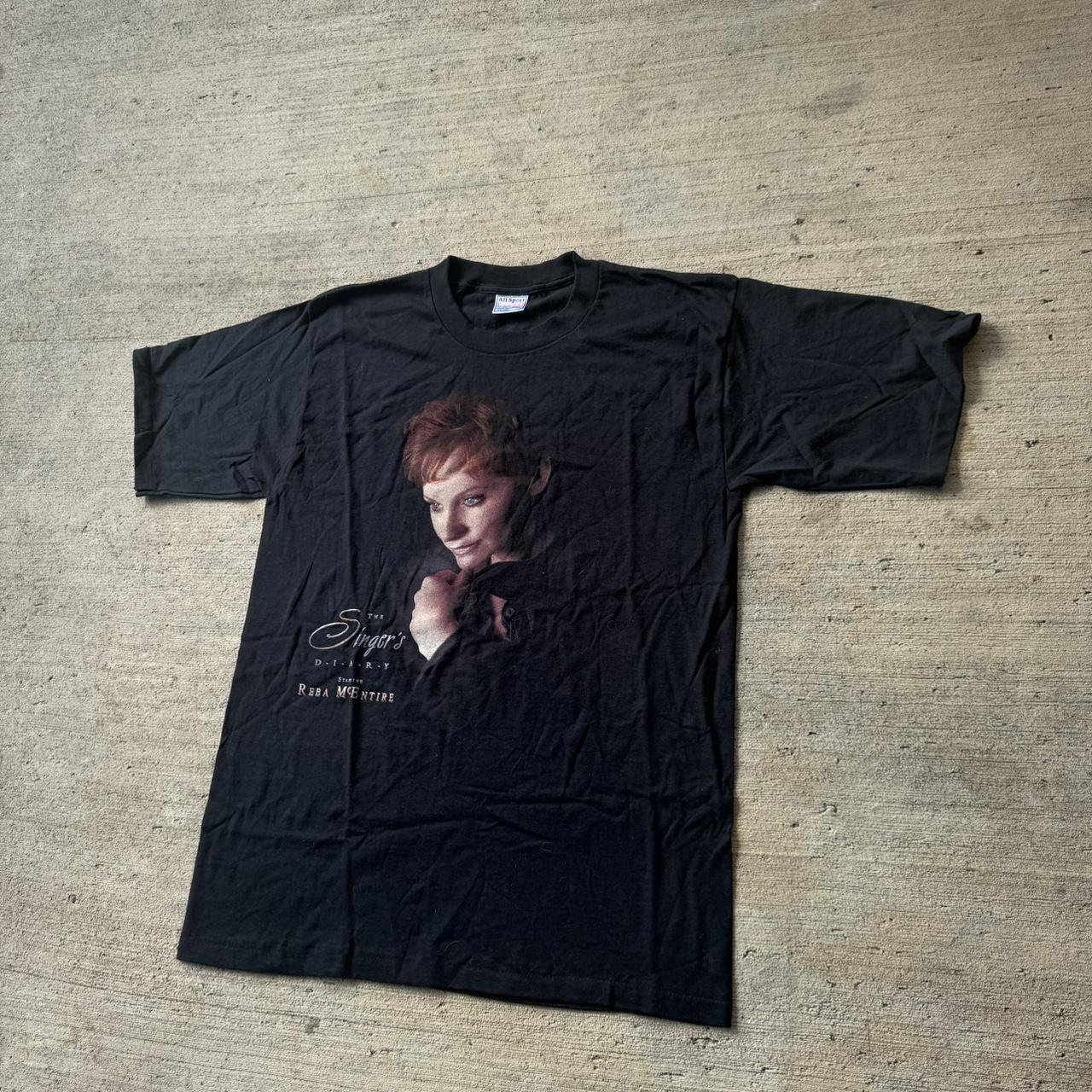 Vintage Reba McEntrie 90s Tee ALLSPORT TAG SIZE... - Depop