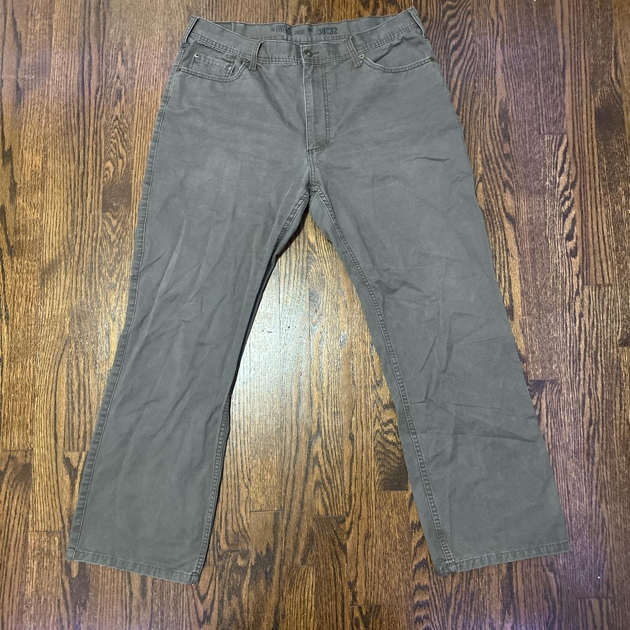 Jeans 38x32 Brown Gray Type of Color #jean #denim - Depop