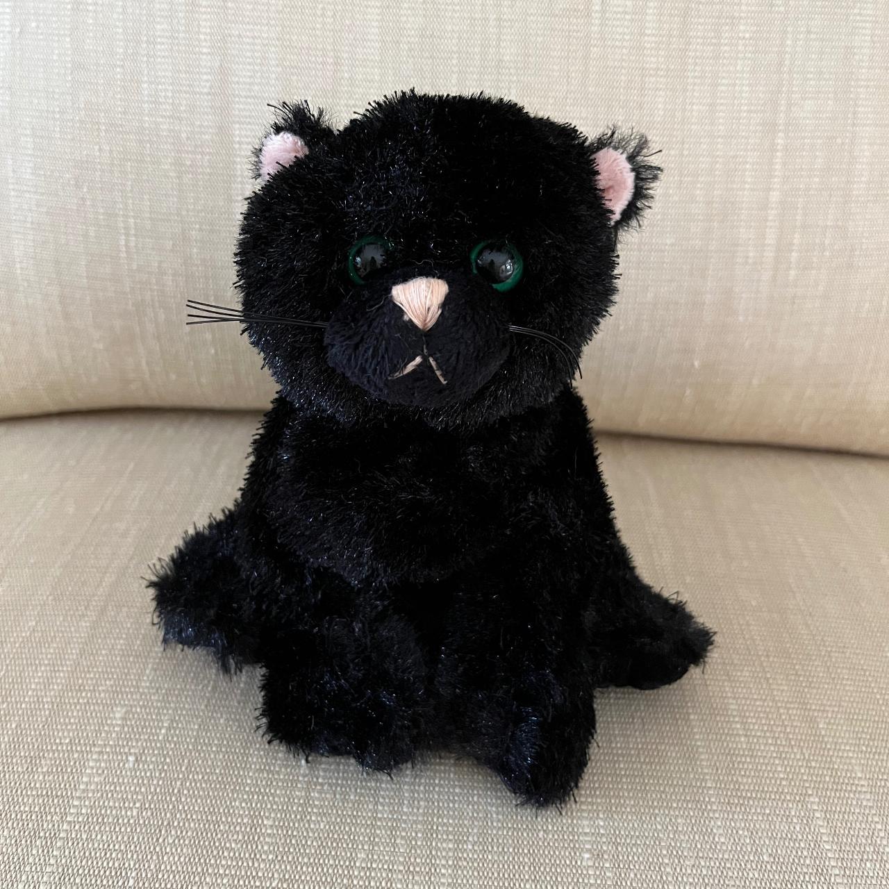 black cat Webkinz does not have code tag #webkinz... - Depop