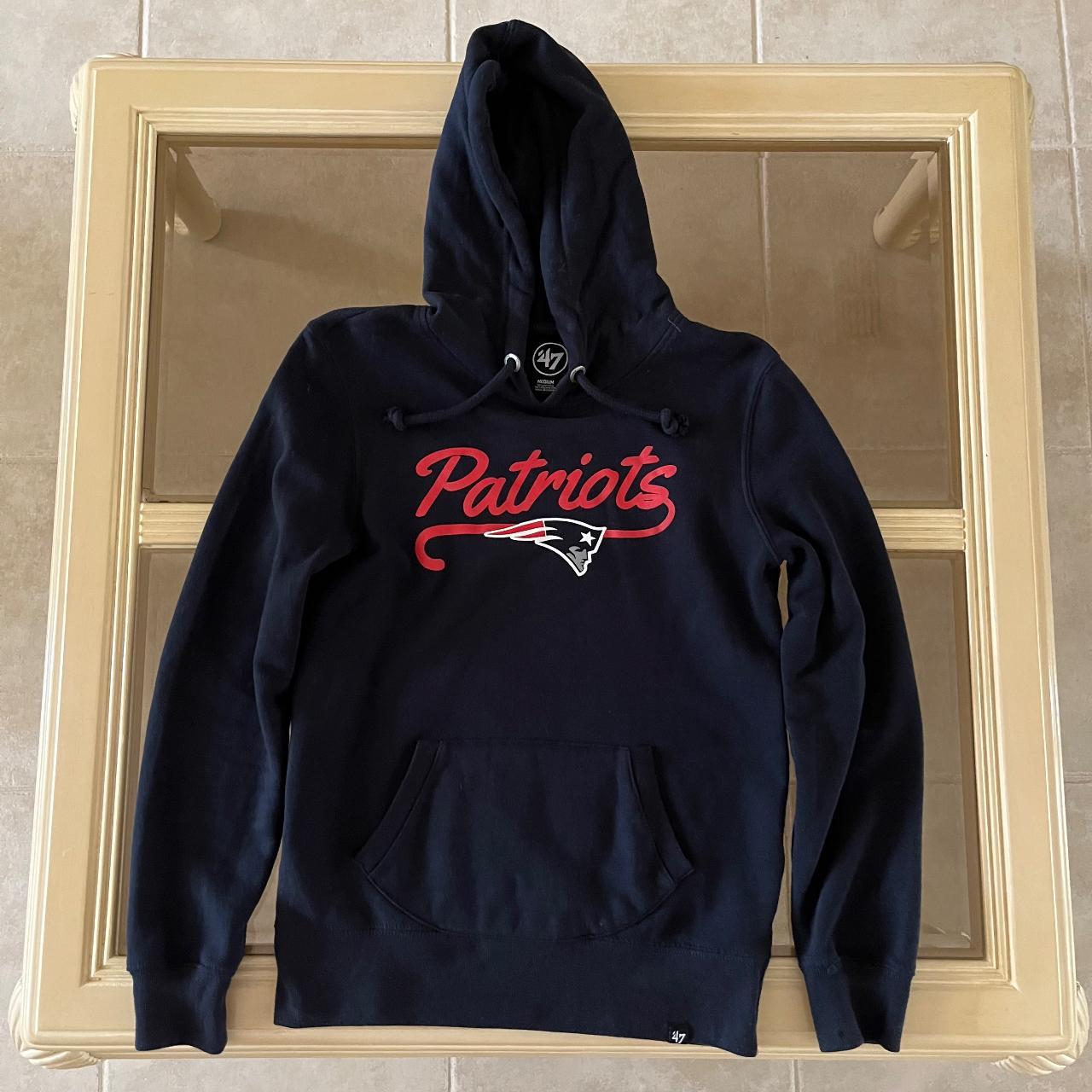 New era New England Patriots Team Logo Hoodie Blue