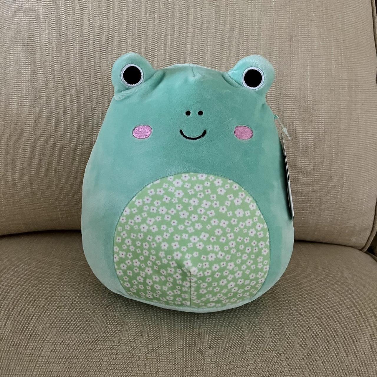 8” floral belly Wendy the frog Squishmallow🐸 brand - Depop