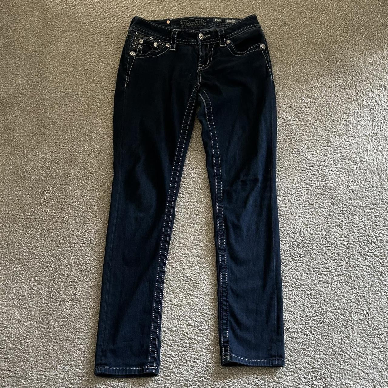 These cyber y2k Miss Me jeans are so cute!🤍 These... - Depop