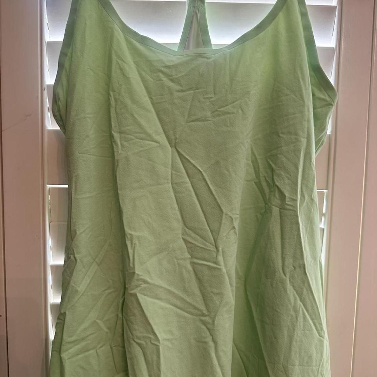 Outdoor Voices Women's Green Dress Depop