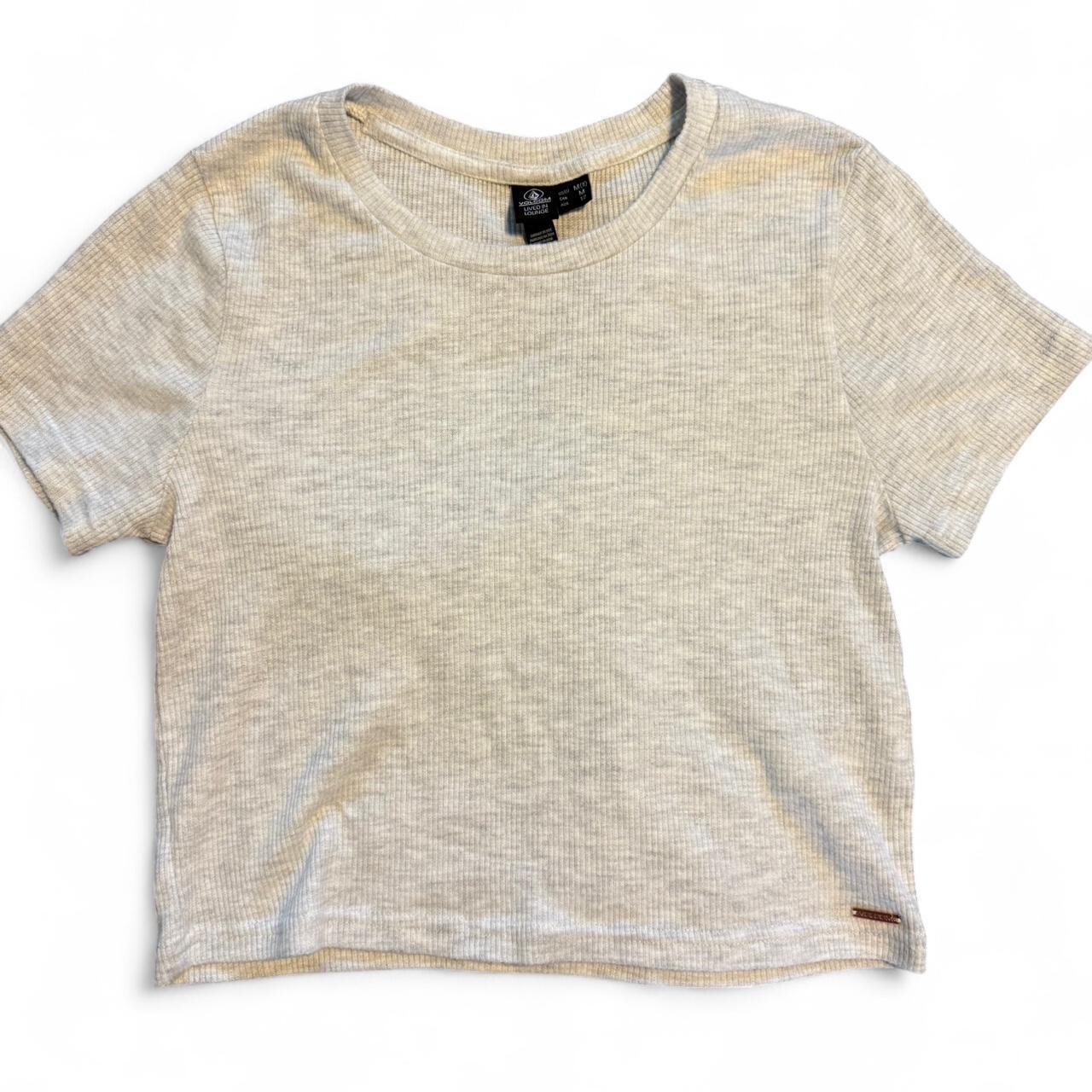 Volcom Women's Crop top - Grey - M – Volcom super… - image 1