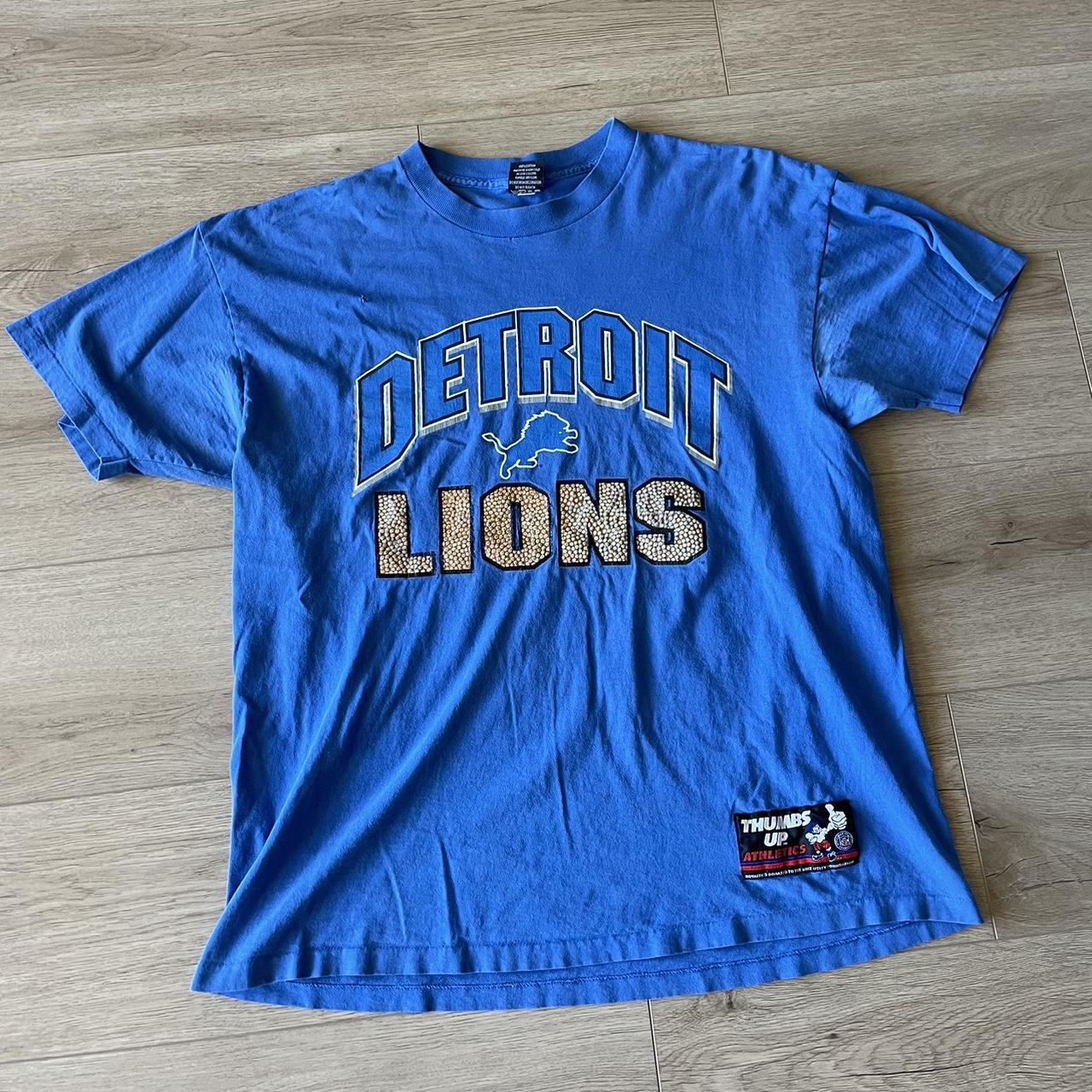 Vintage 1990s Detroit Lions T-shirt Size XL 