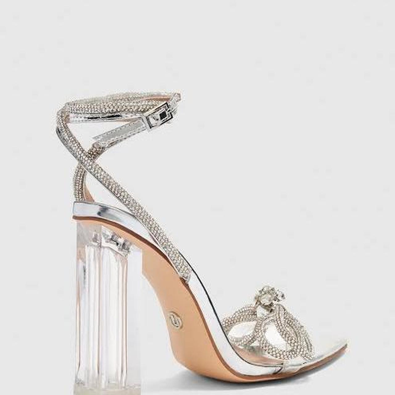 Clear heels hot sale novo