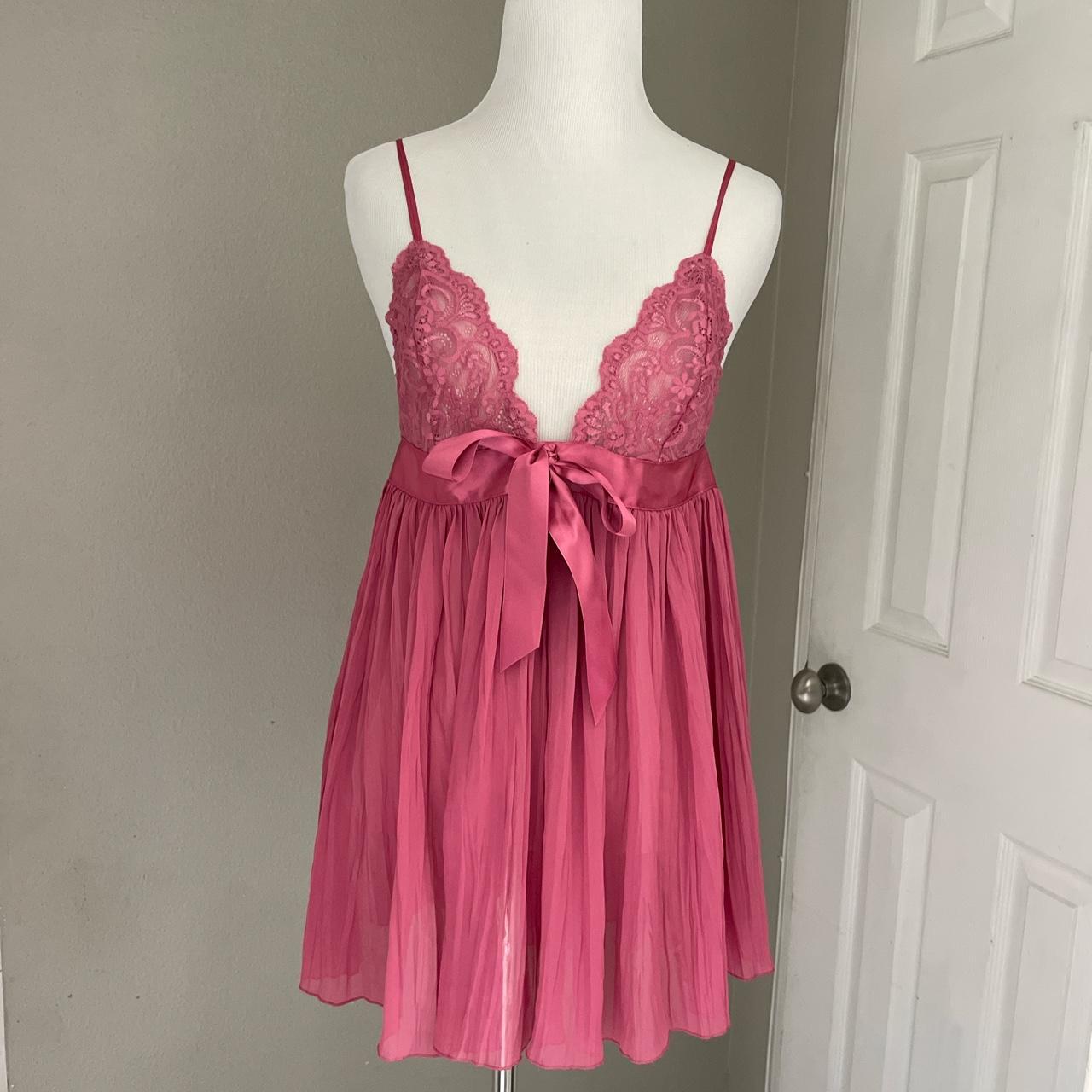 Victoria's Secret Women's Pink Dress | Depop