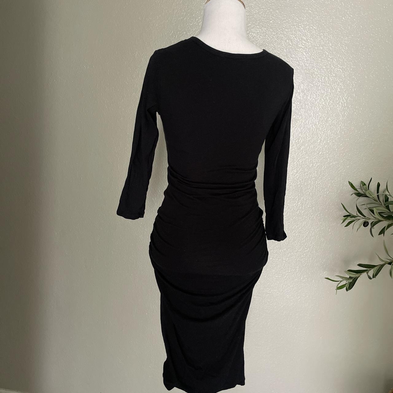 James Perse Women's Black Dress (2)