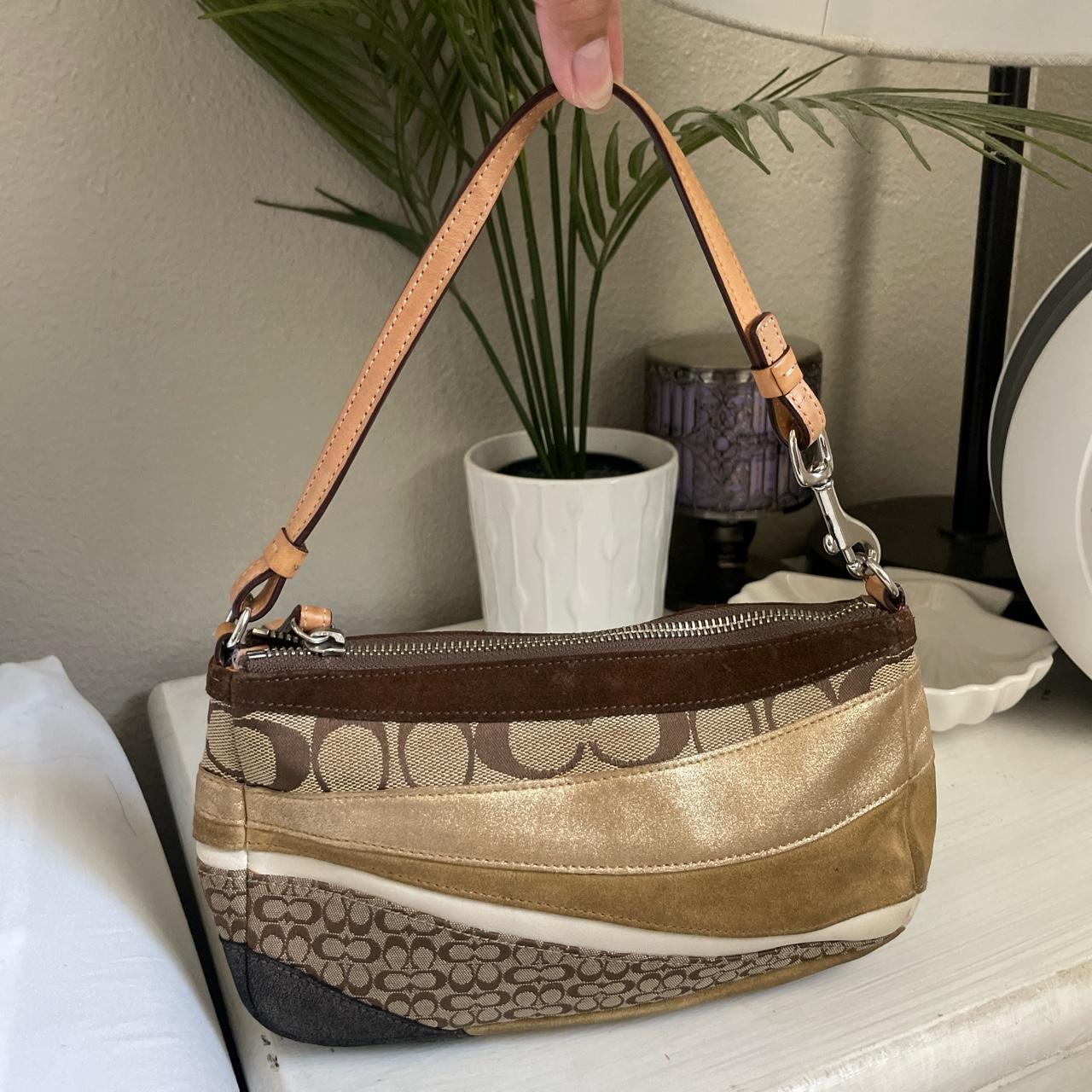 COACH Legacy Mini Satchel in Leather in Brown