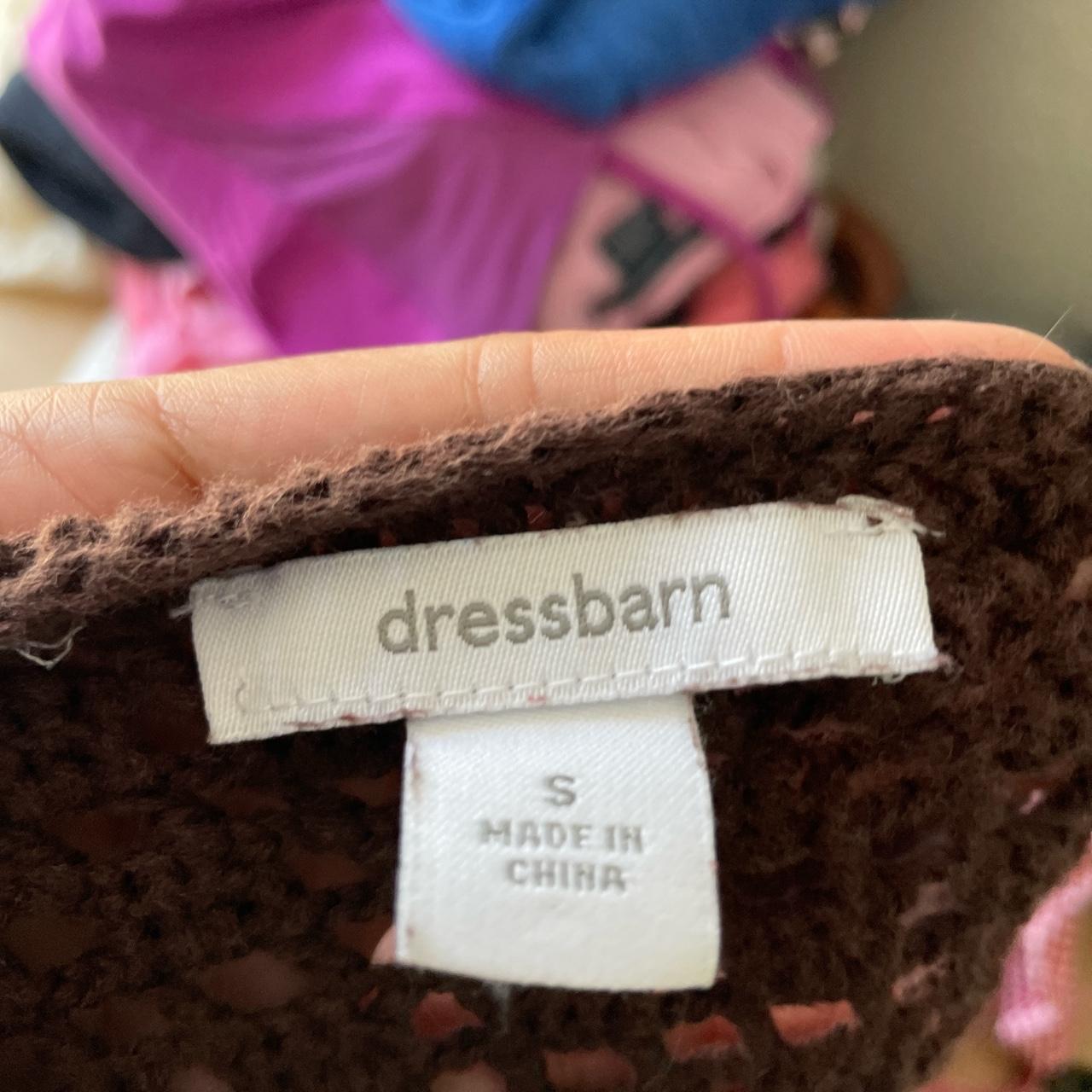 Cottage core brown crochet cardigan 🤎 Size... - Depop