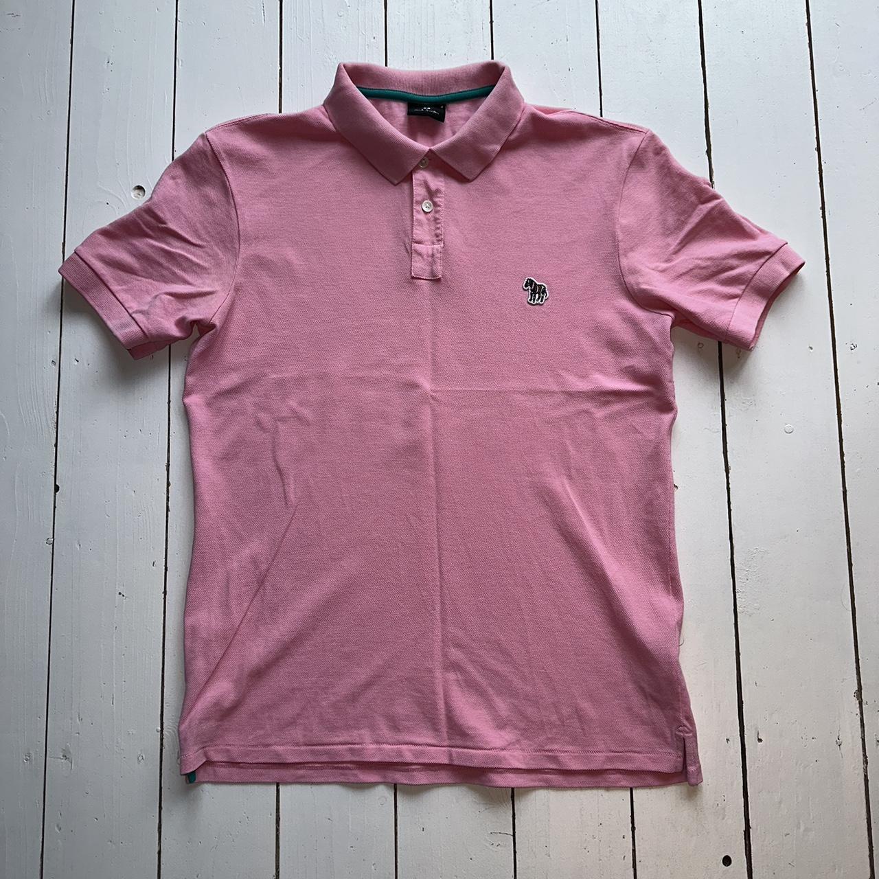 Paul Smith Men's Pink Polo-shirts | Depop