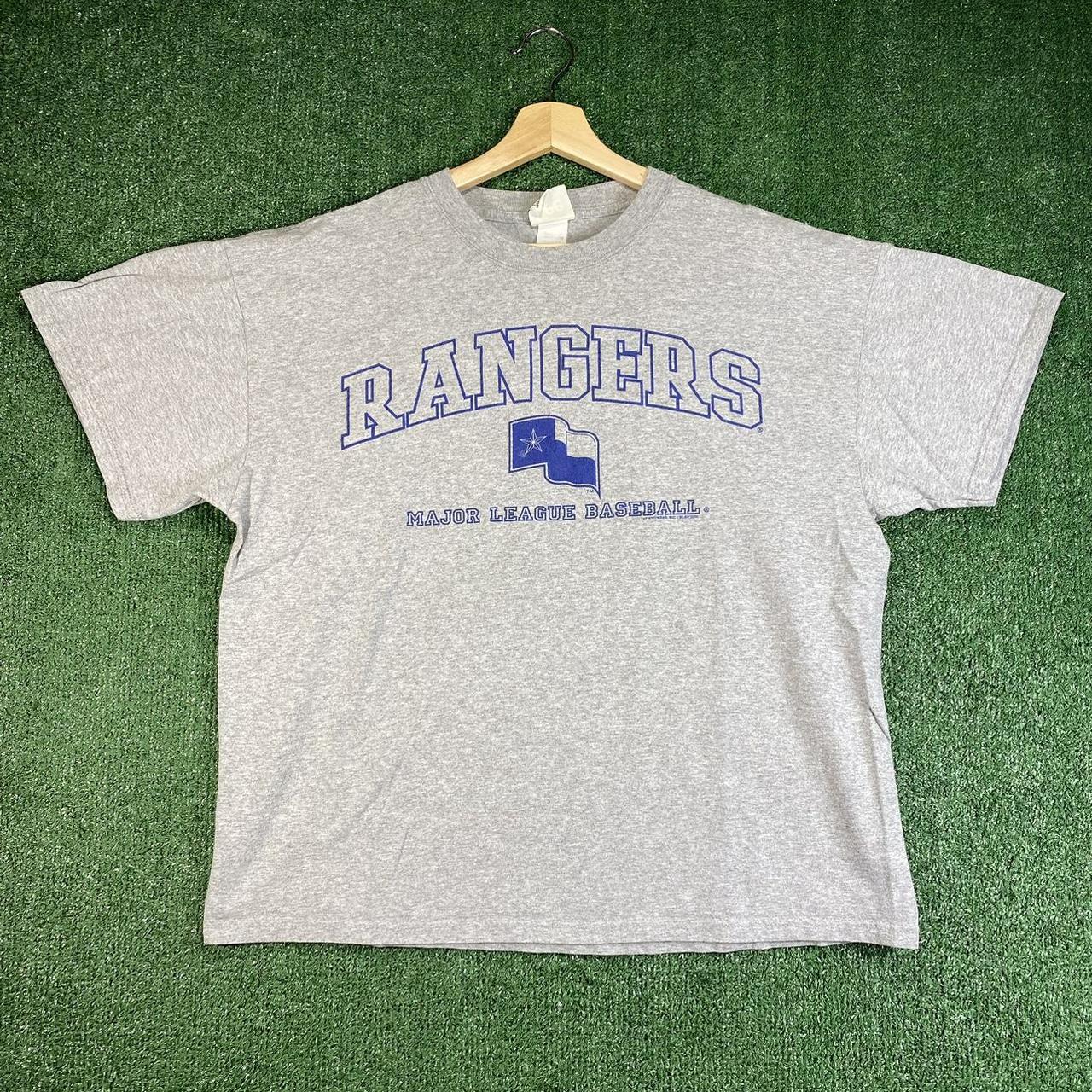 Texas Rangers Vintage Logo Baseball T Shirt