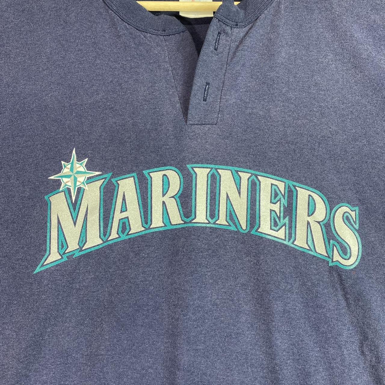 Vintage Seattle Mariners polo shirt Amazing 90s - Depop