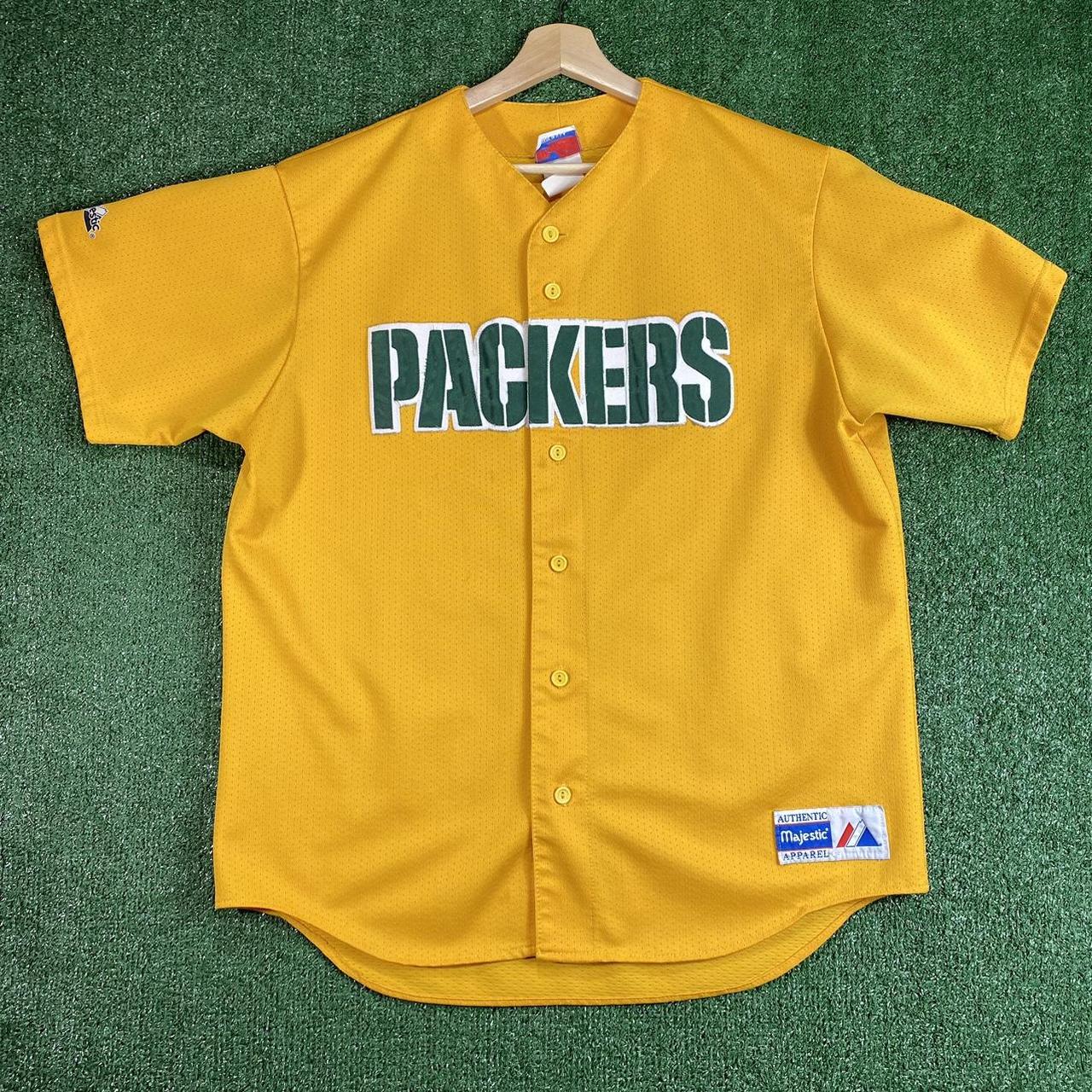 Vintage Green Bay Packers NFL Football polo shirt. - Depop