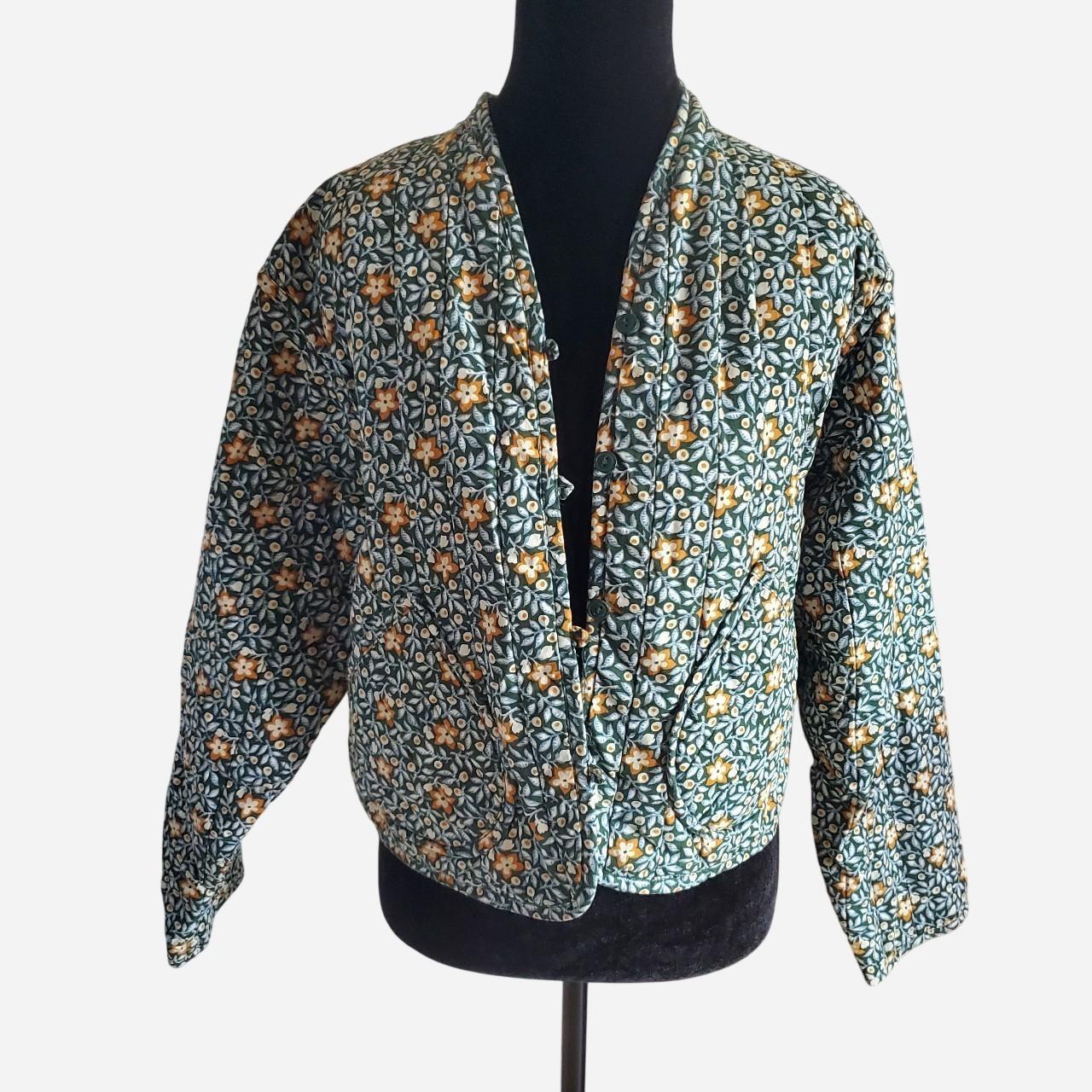 Universal Thread Women's Cotton Jacket - Multi/Gr… - image 1