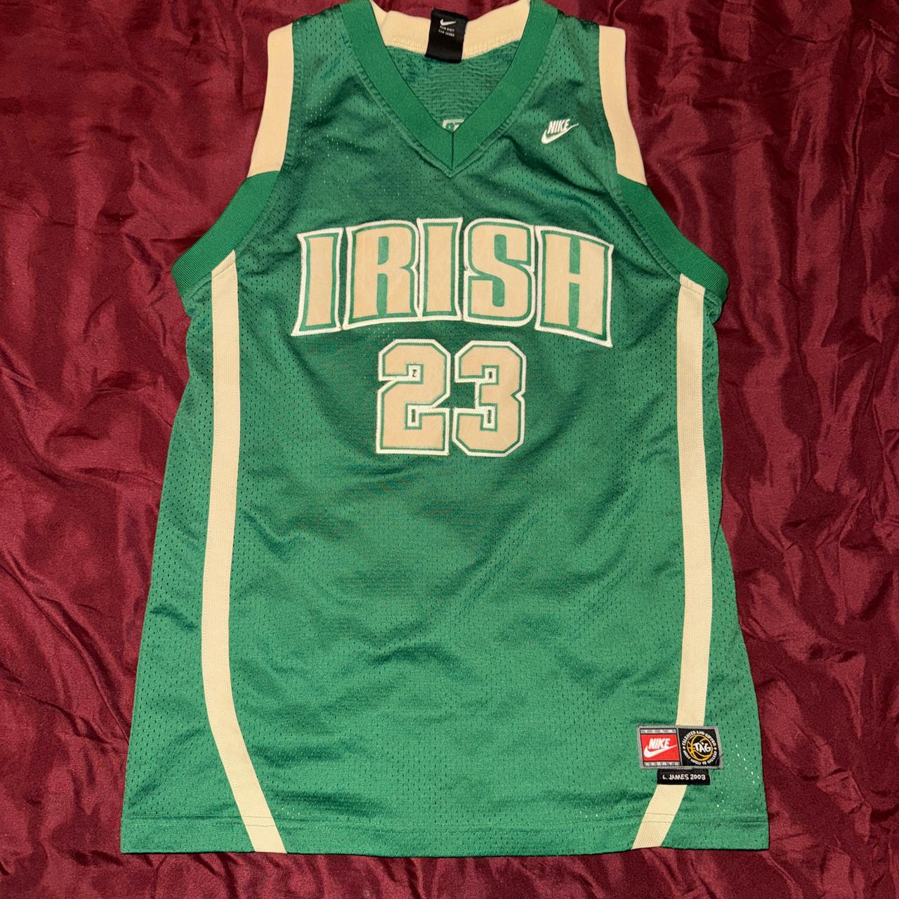 lebron irish jersey