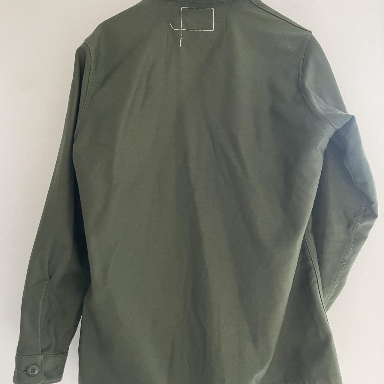 WMILL-LS 02 / LS / COTTON. SATIN, A utility shirt...