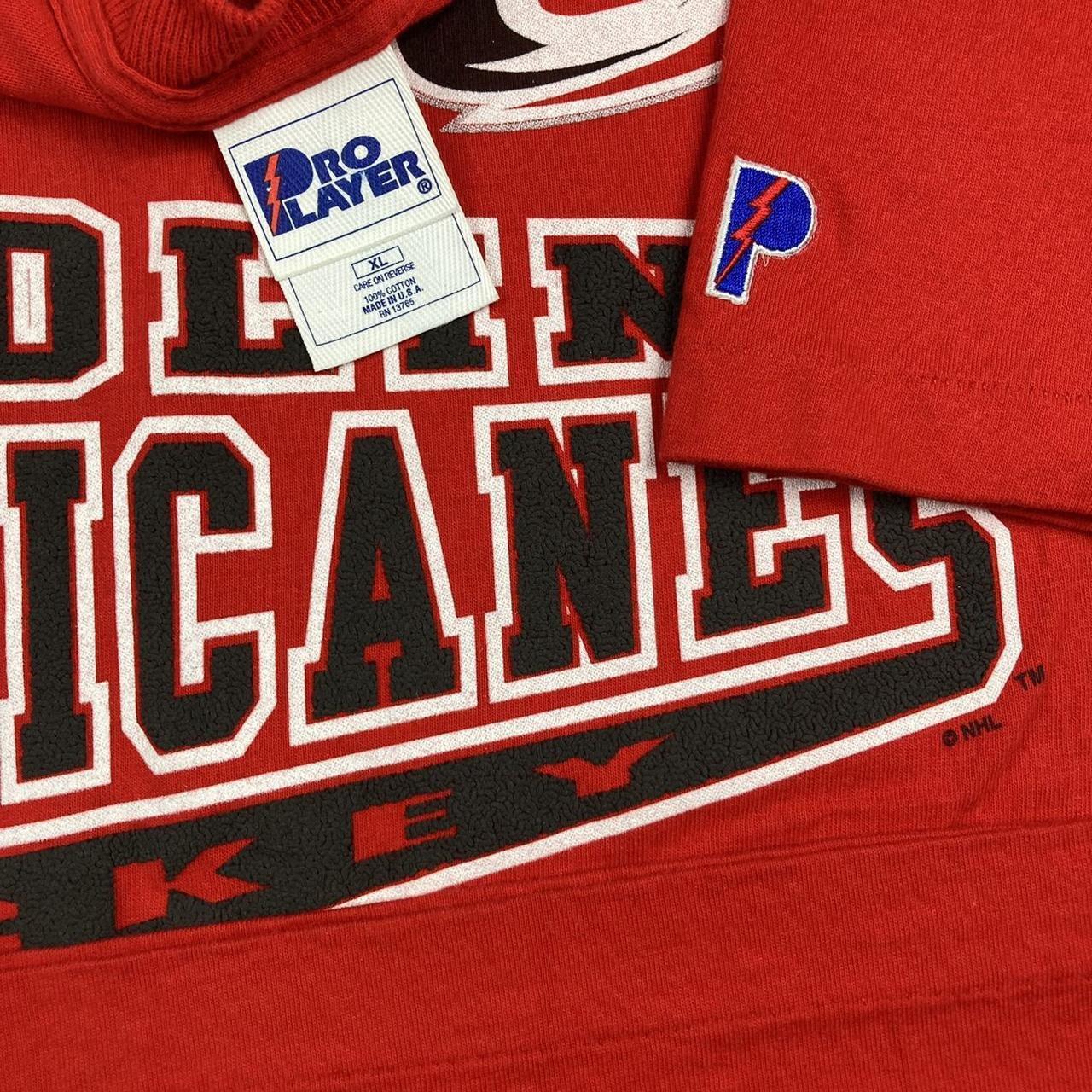 Vintage Carolina Hurricanes Hockey NHL T-Shirt. Size - Depop