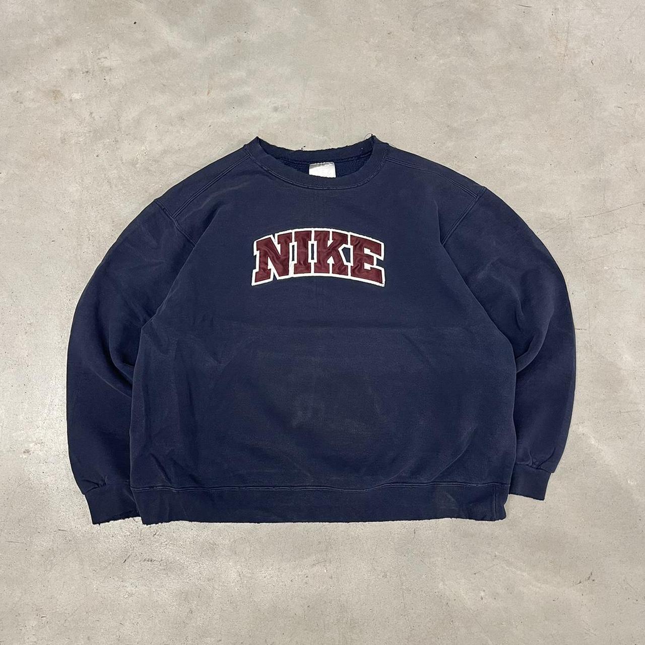 light blue nike vintage sweatshirt
