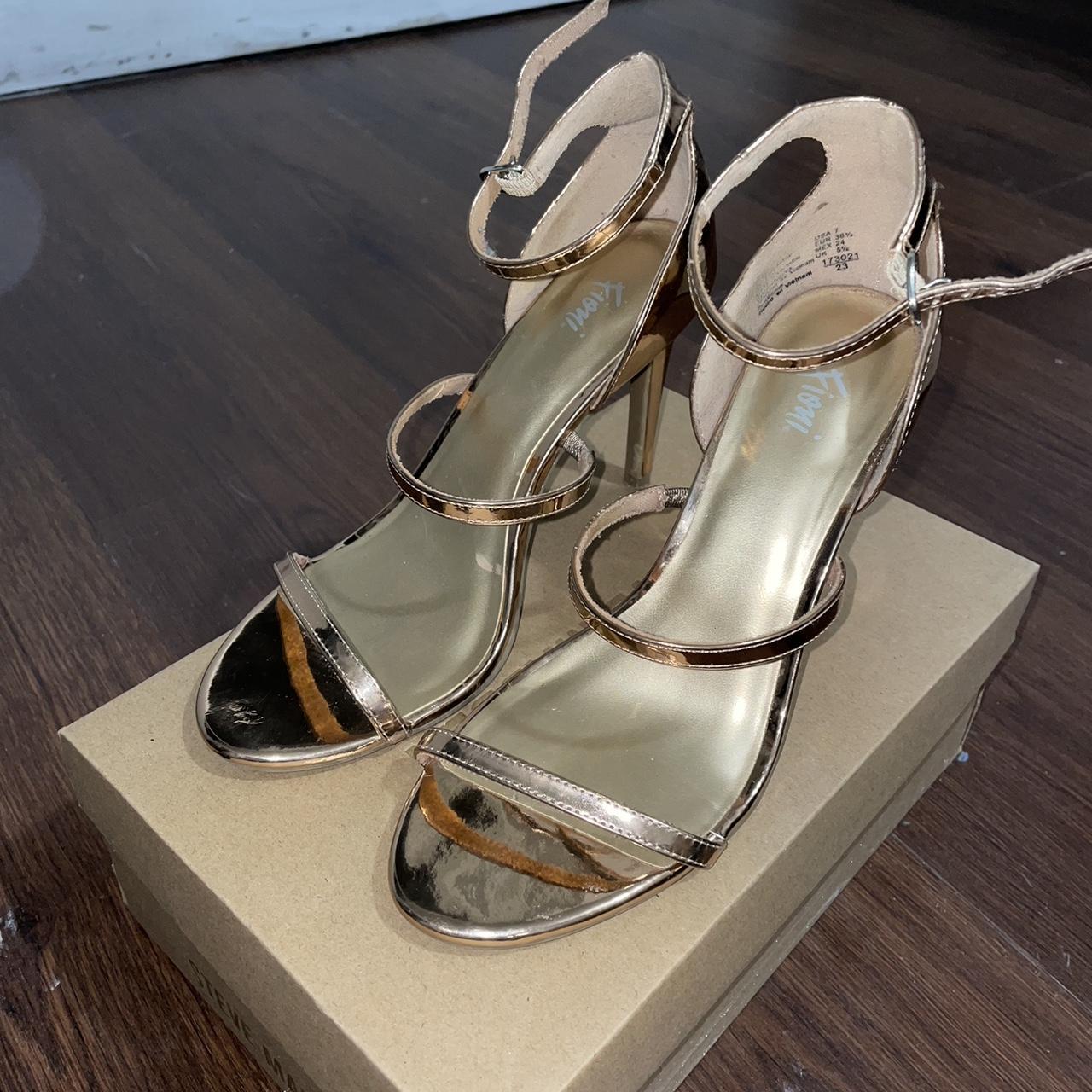 Rose gold discount heels 2 inch