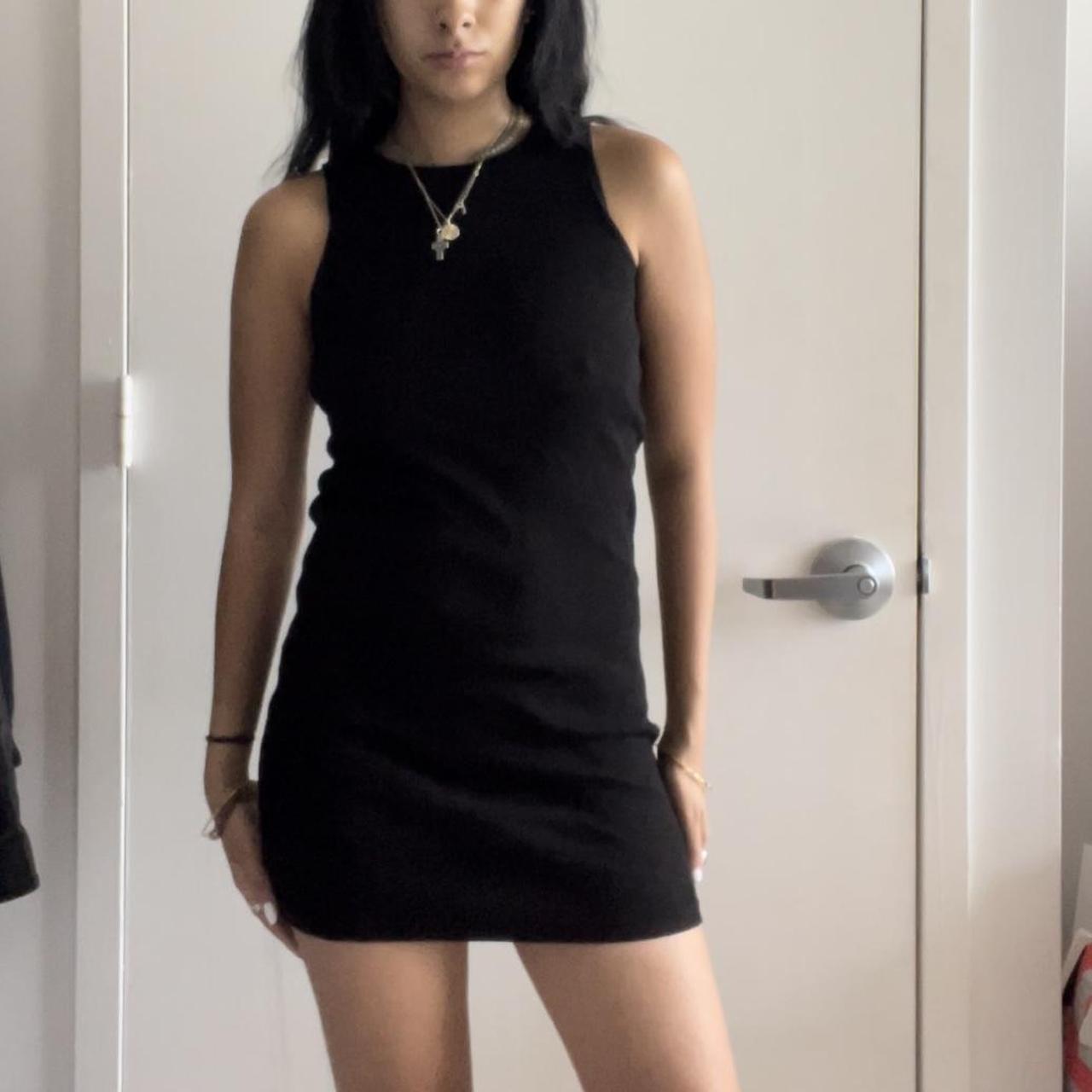Brandy Melville Women's Black Dress Depop