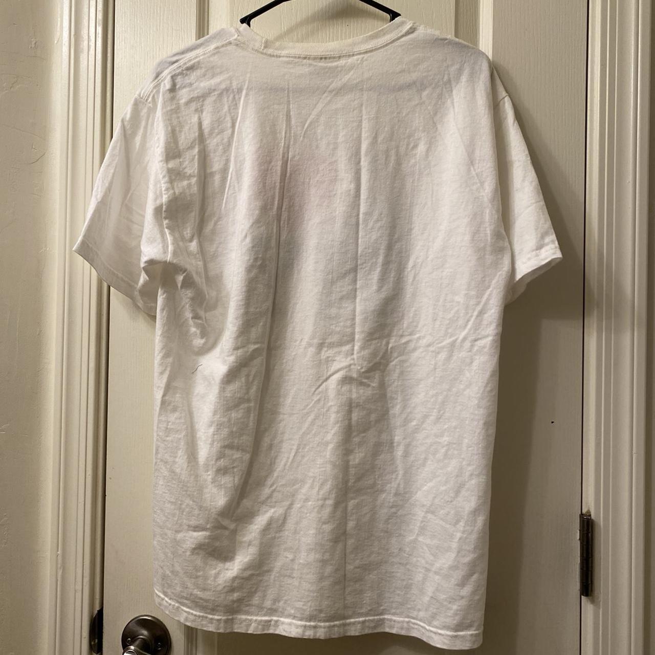 Reclaimed Vintage Men's White T-shirt | Depop