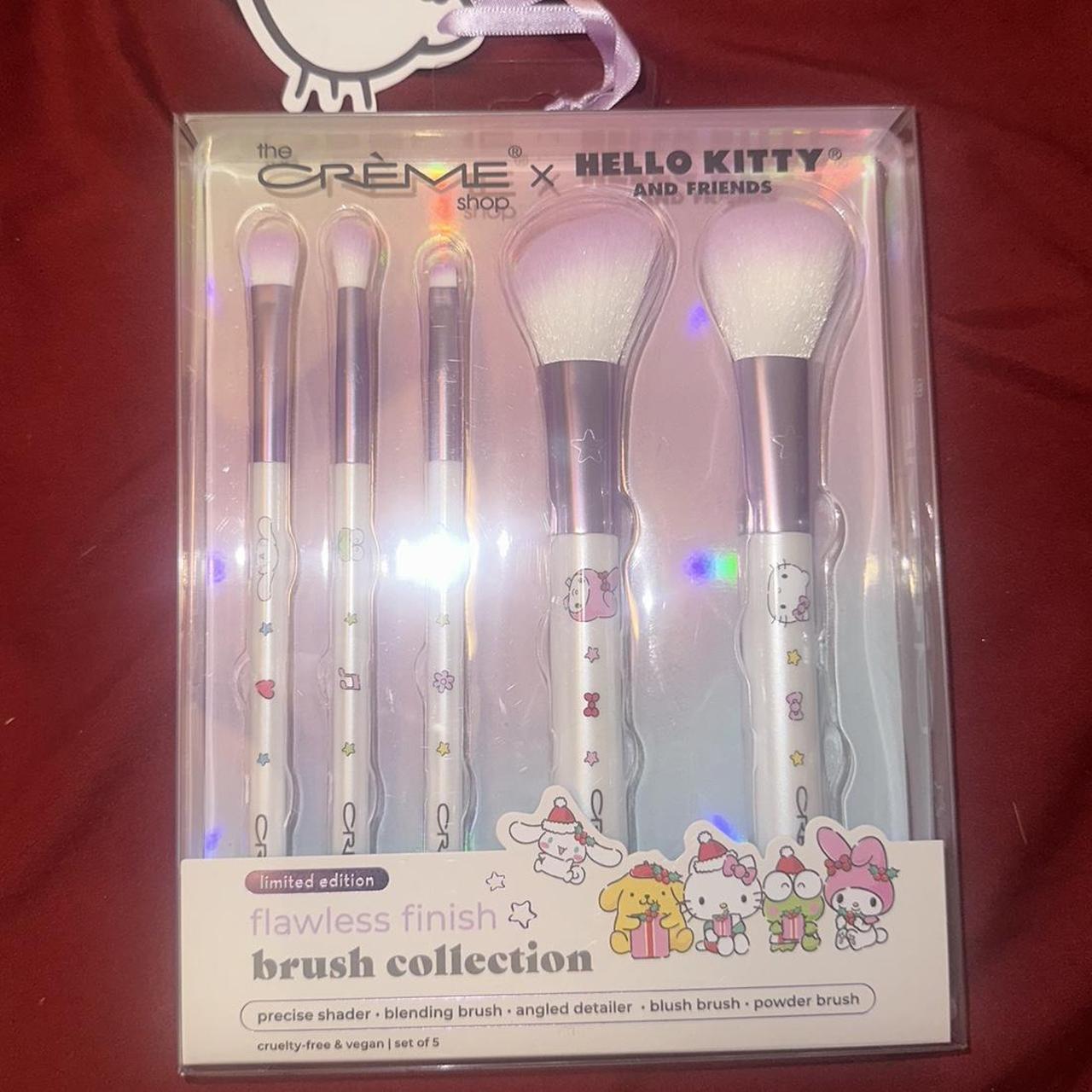 The creme shop hello kitty makeup brushes PERFECT... Depop