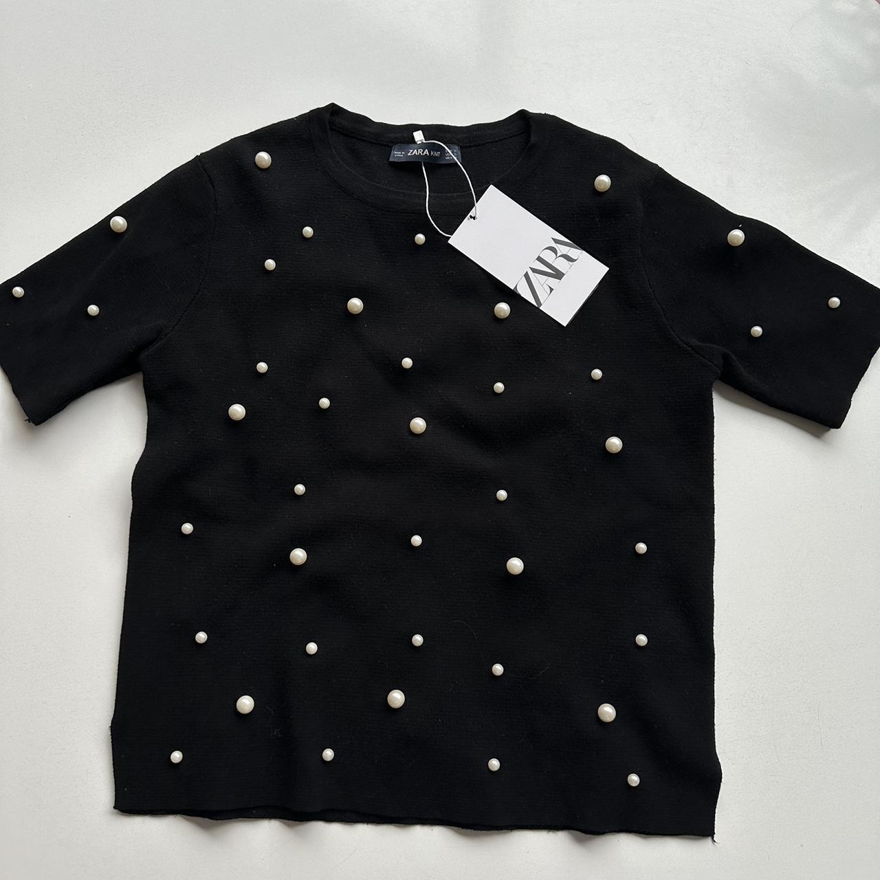 Zara beaded outlet jumper