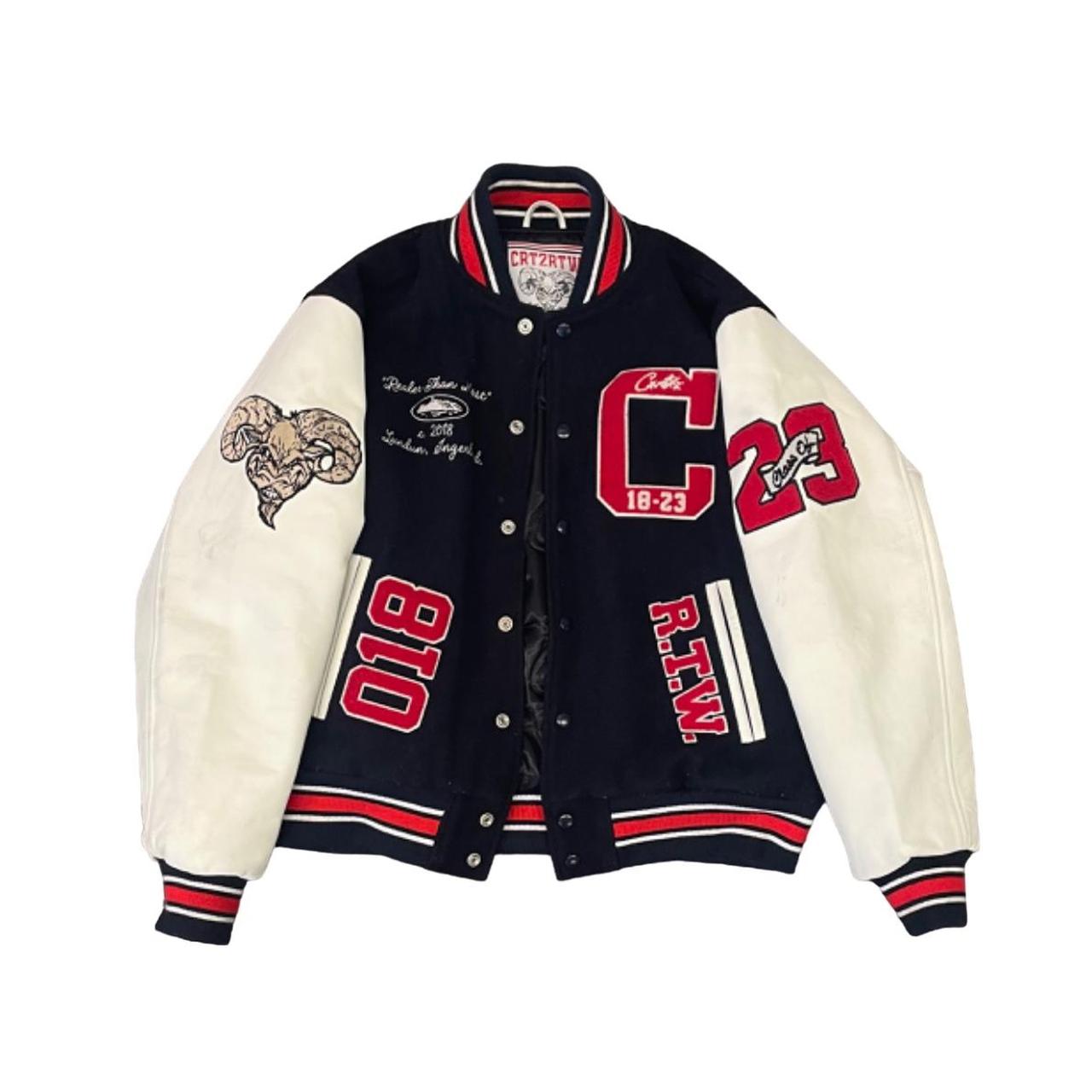 CRTZ goat varsity Jacket PRICE CAN BE NEGOTIATED IF... - Depop