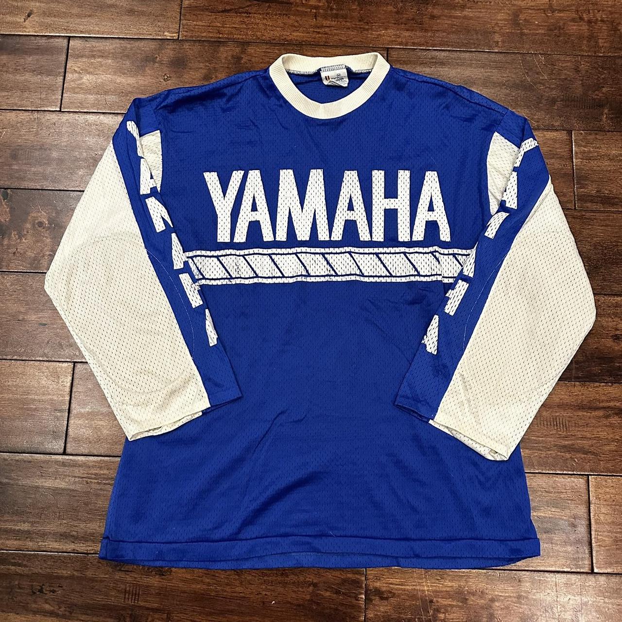 Vintage Malcolm Smith Motocross MX Jersey YAMAHA Men. Depop